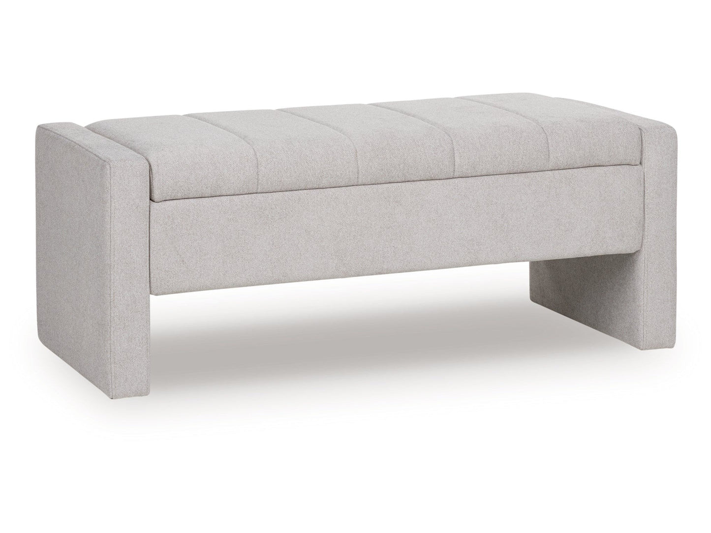Akselman Gray Storage Bench- Viva Furn