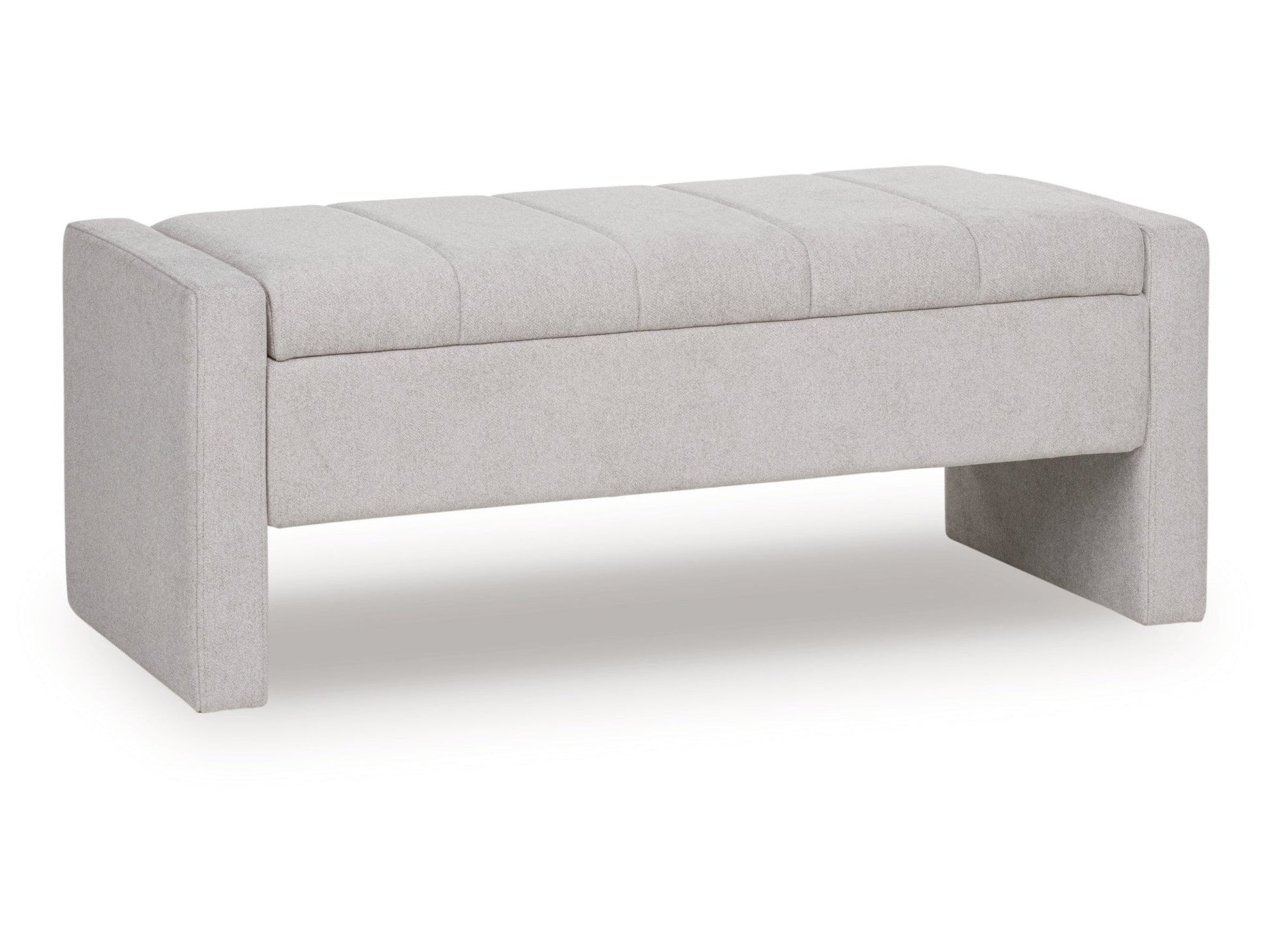 Akselman Gray Storage Bench- Viva Furn
