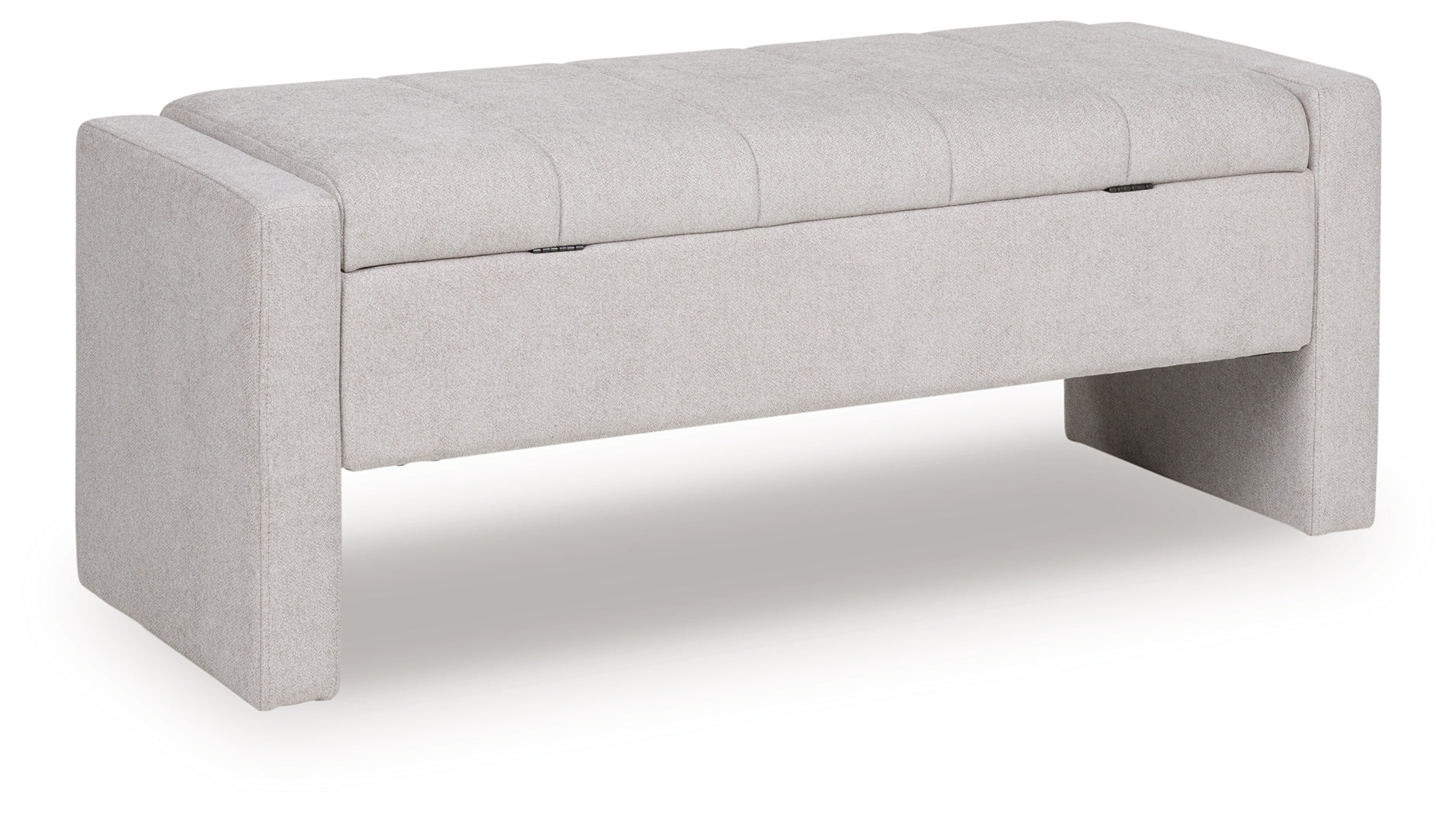 Akselman Gray Storage Bench- Viva Furn