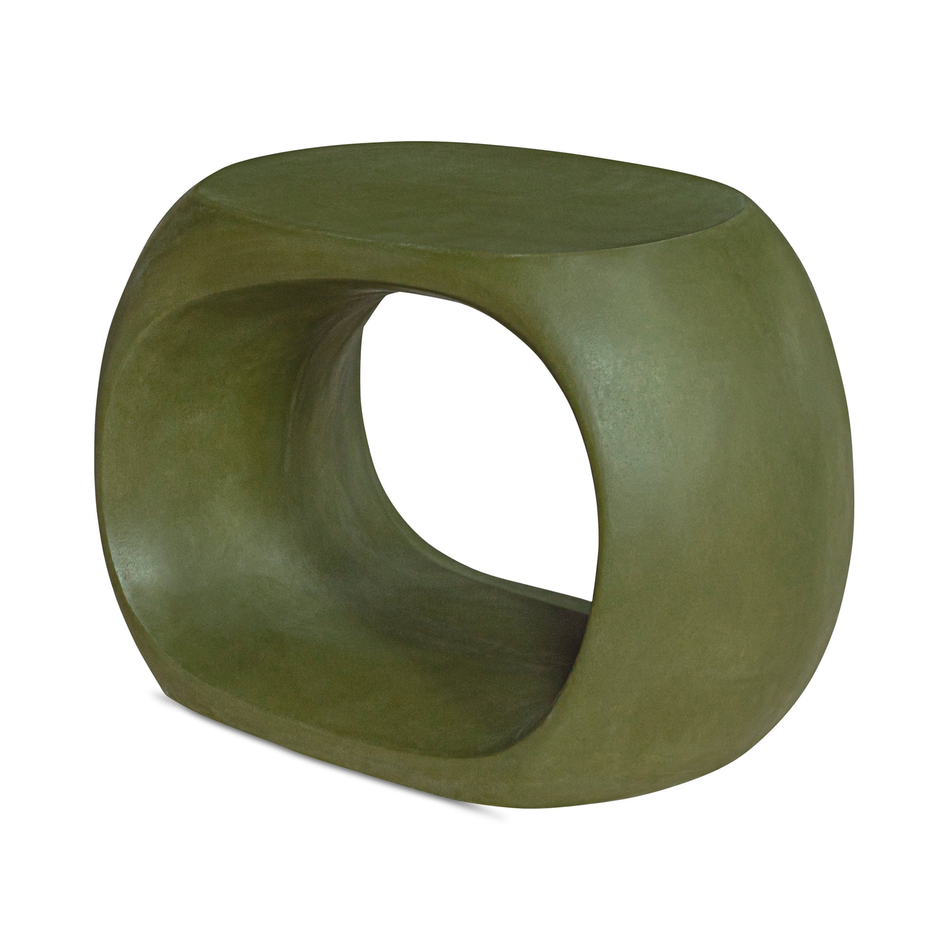 Albers Green Outdoor Stool - Ornate Home