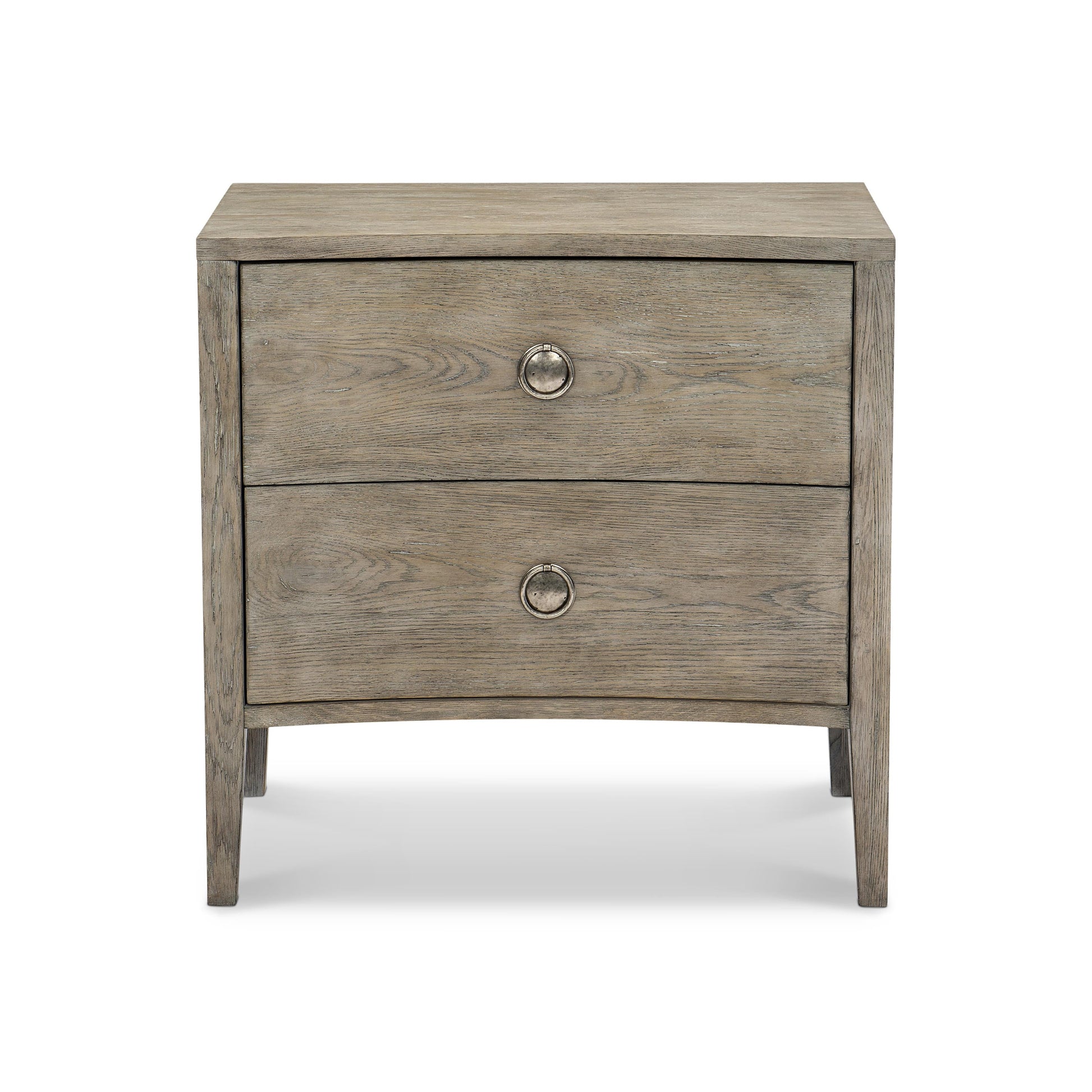 Albion Pewter Nightstand (30" W) - Ornate Home