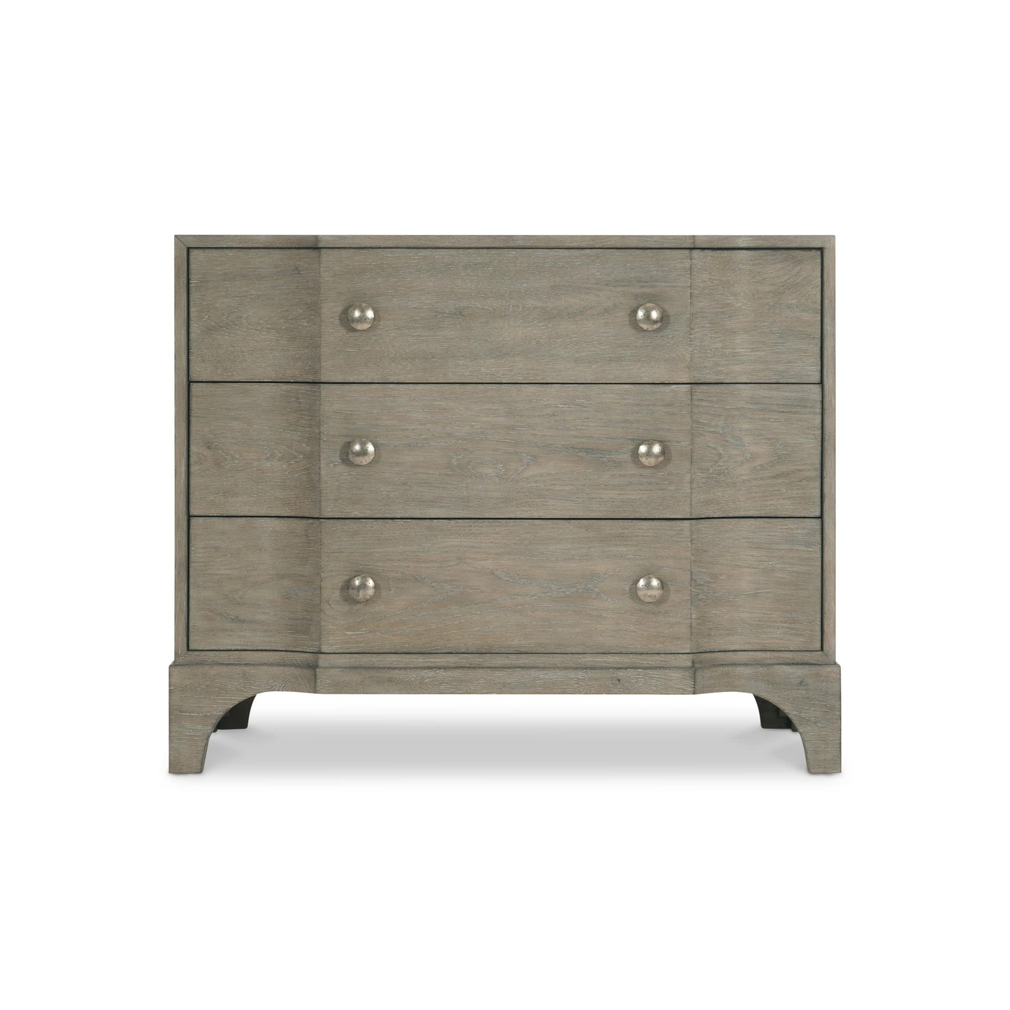 Albion Pewter Nightstand (36.5" W) - Ornate Home