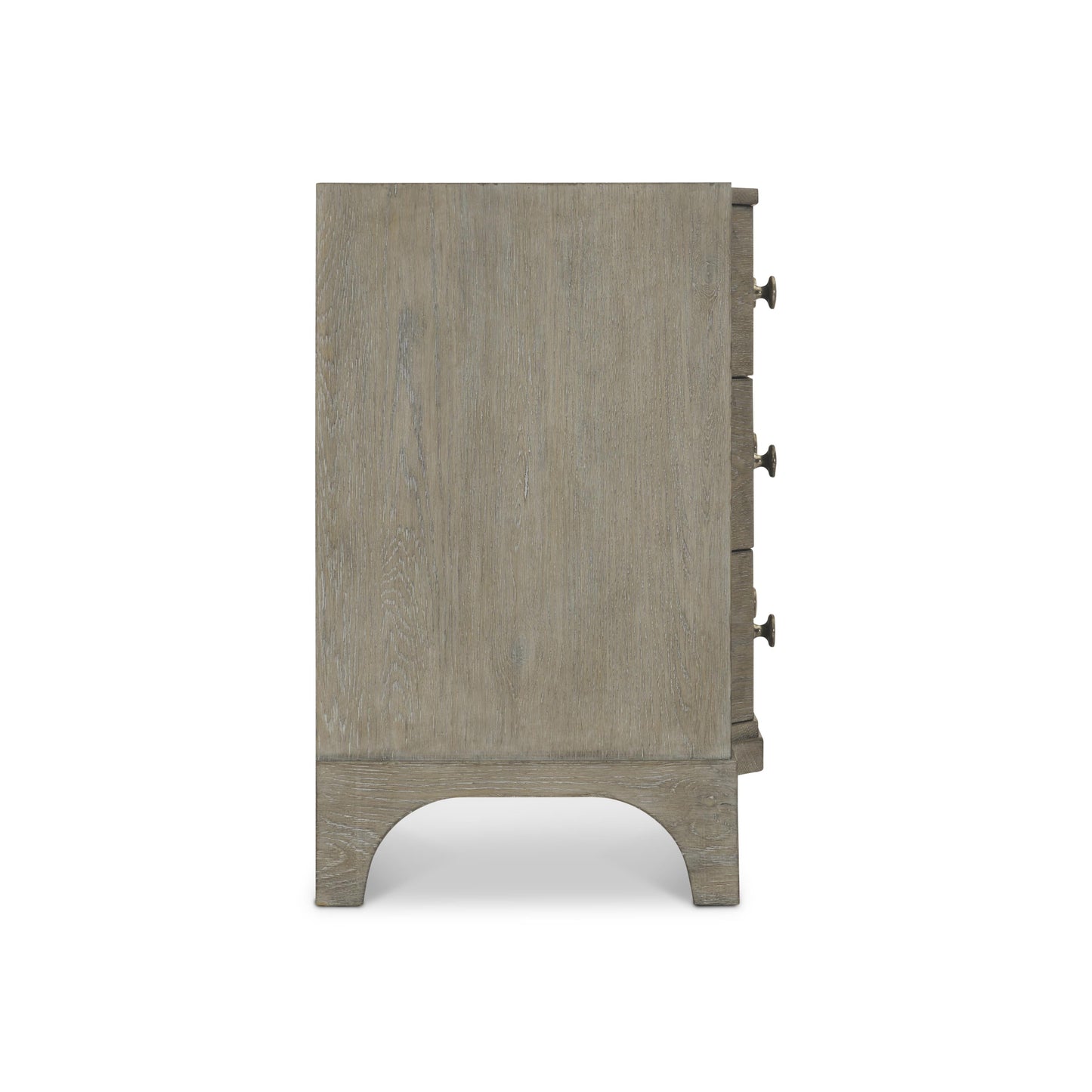 Albion Pewter Nightstand (36.5" W) - Ornate Home