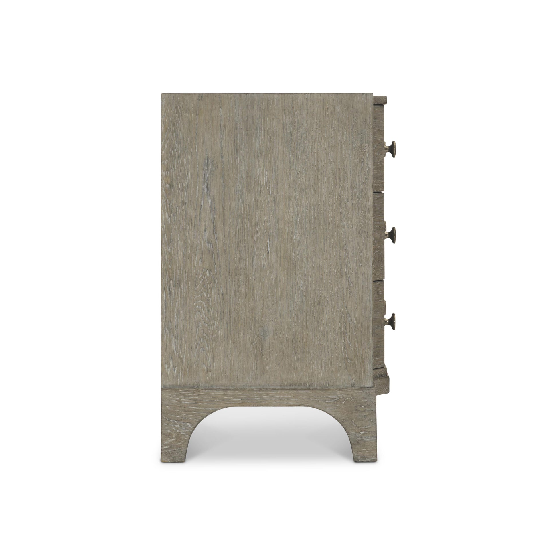 Albion Pewter Nightstand (36.5" W) - Ornate Home