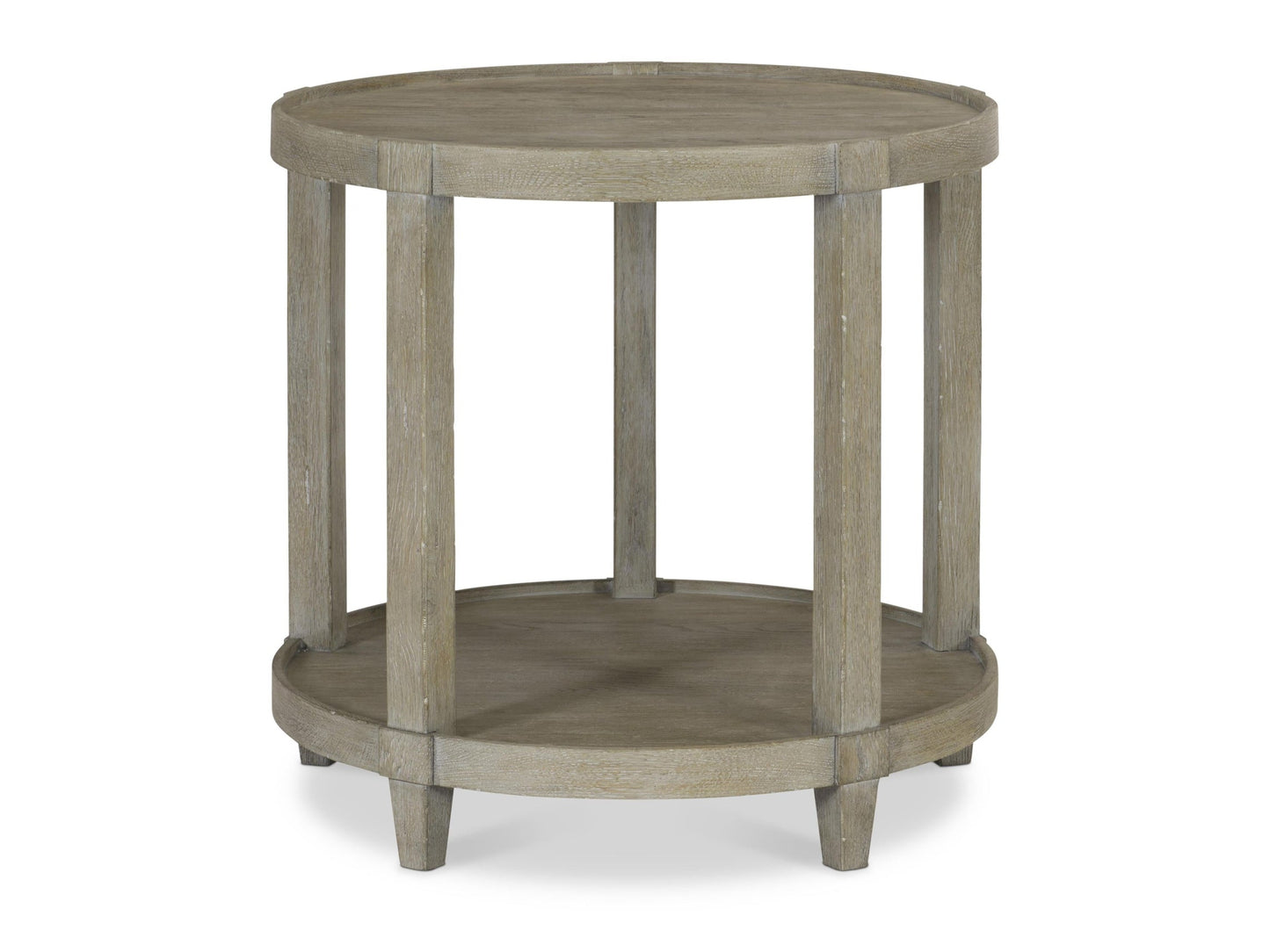 Albion Pewter Side Table With Tapered Leg - Ornate Home