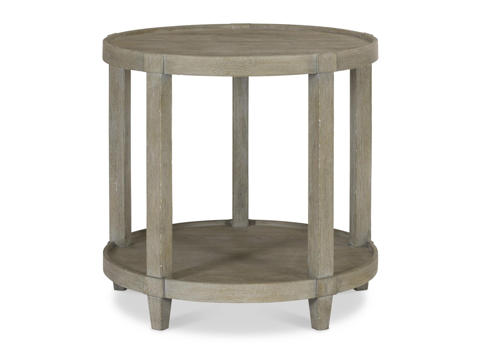 Albion Pewter Side Table With Tapered Leg - Ornate Home