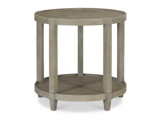 Albion Pewter Side Table With Tapered Leg - Ornate Home