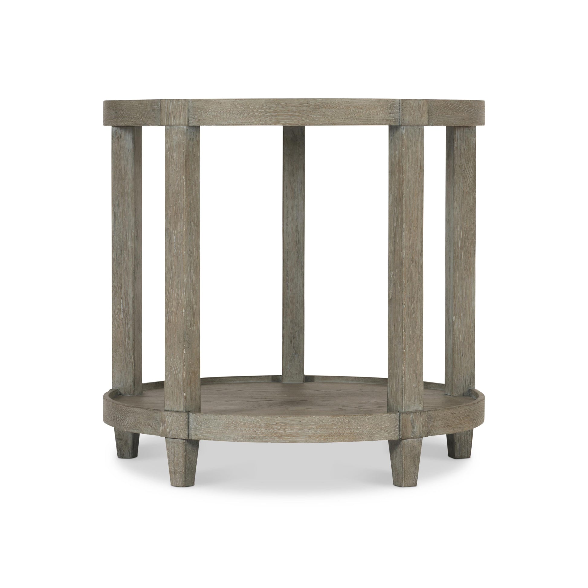 Albion Pewter Side Table With Tapered Leg - Ornate Home