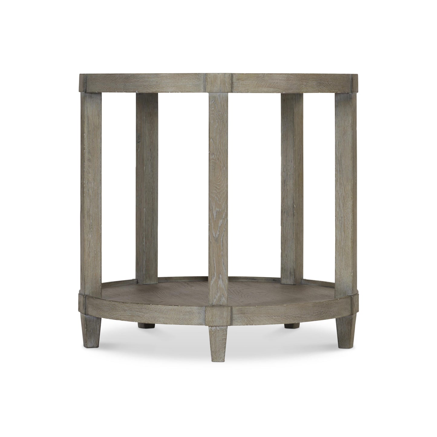 Albion Pewter Side Table With Tapered Leg - Ornate Home