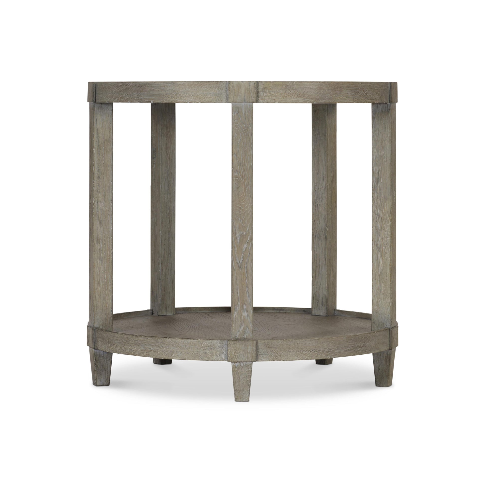 Albion Pewter Side Table With Tapered Leg - Ornate Home