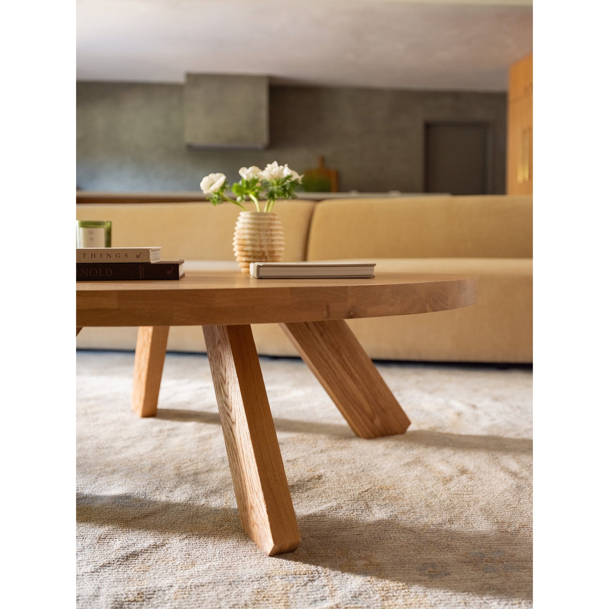 Alden Natural Oak Coffee Table - Ornate Home