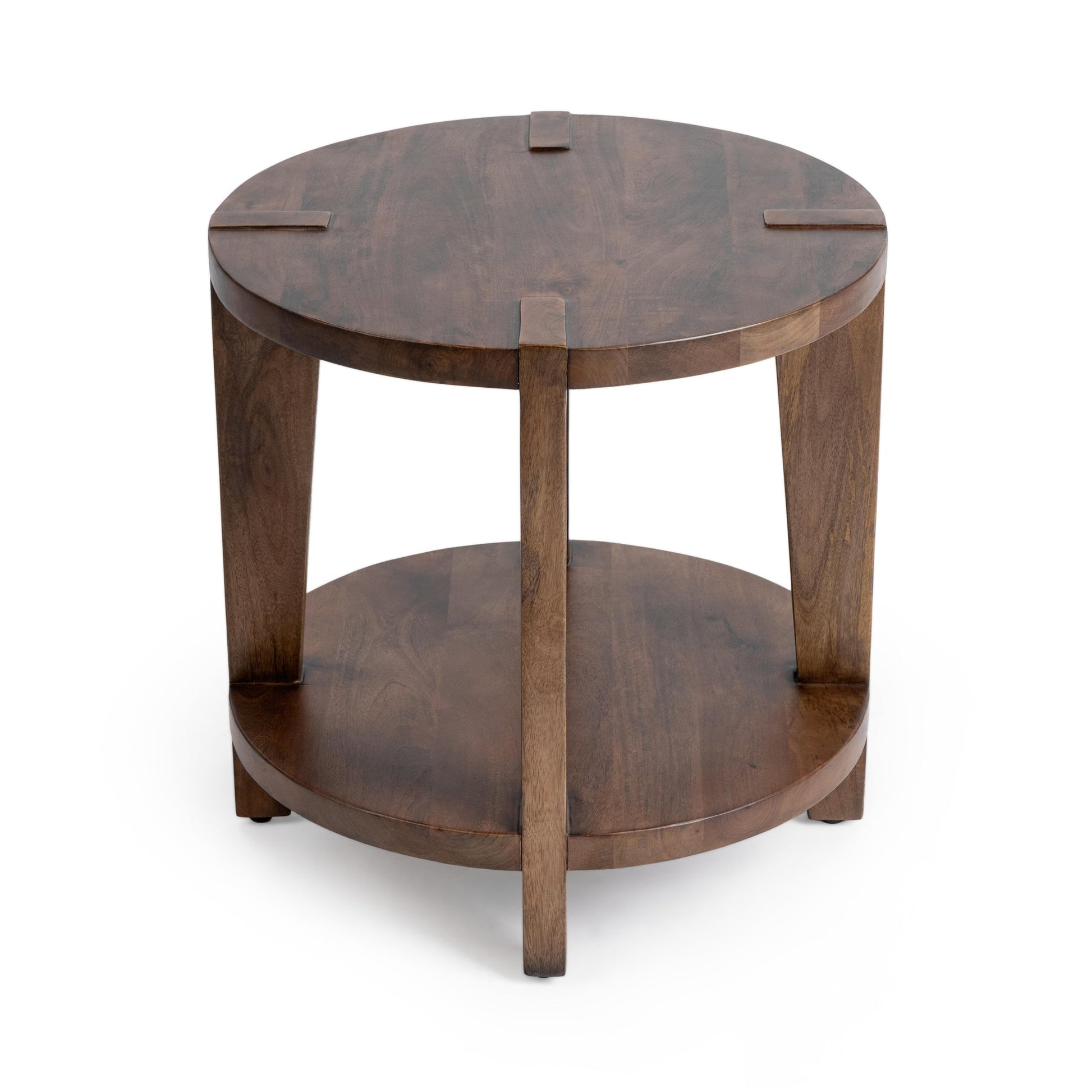 Alenna Tundra Brown End Table - Ornate Home
