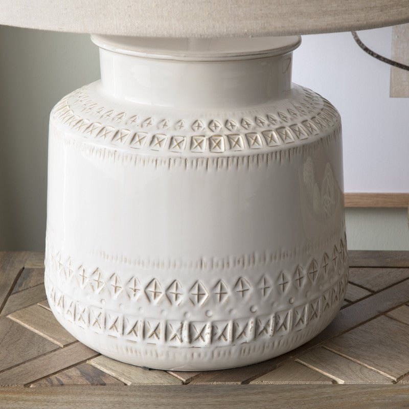 Alexis Beige Table Lamp - Ornate Home