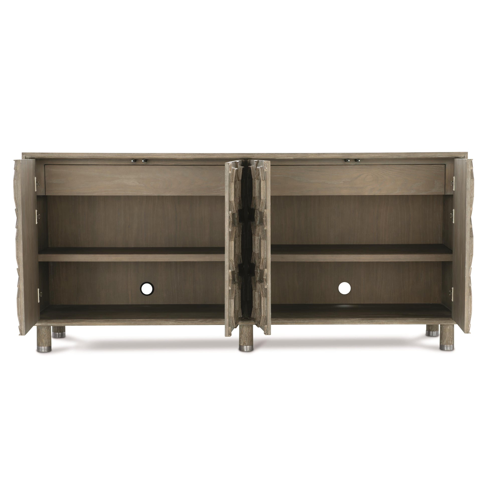 Alhambra Aspen Oak Entertainment Credenza - Ornate Home