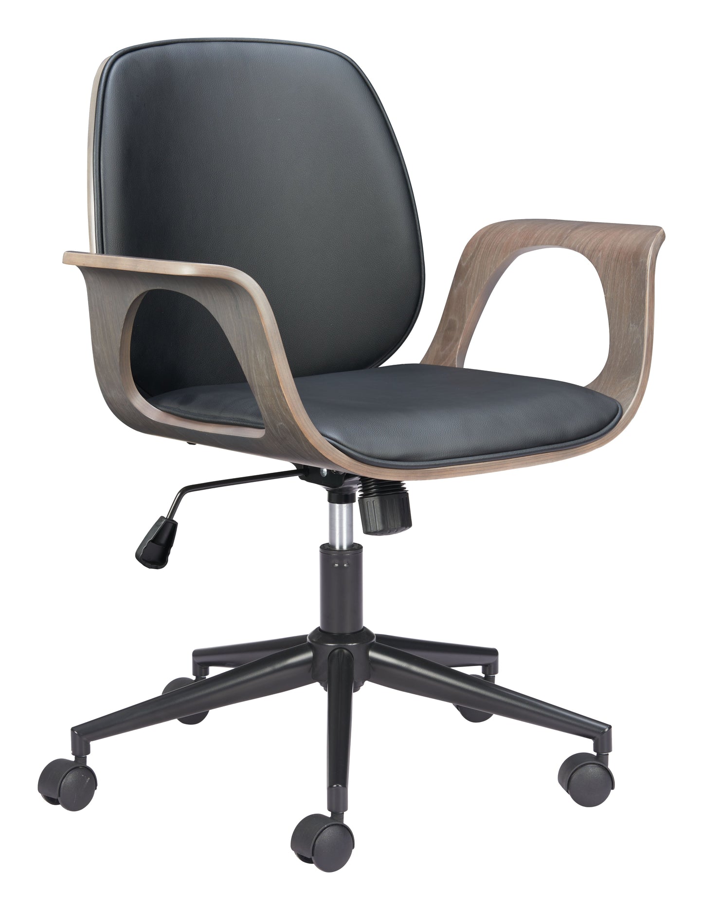 Ali Black Office Chair - Ornate Home
