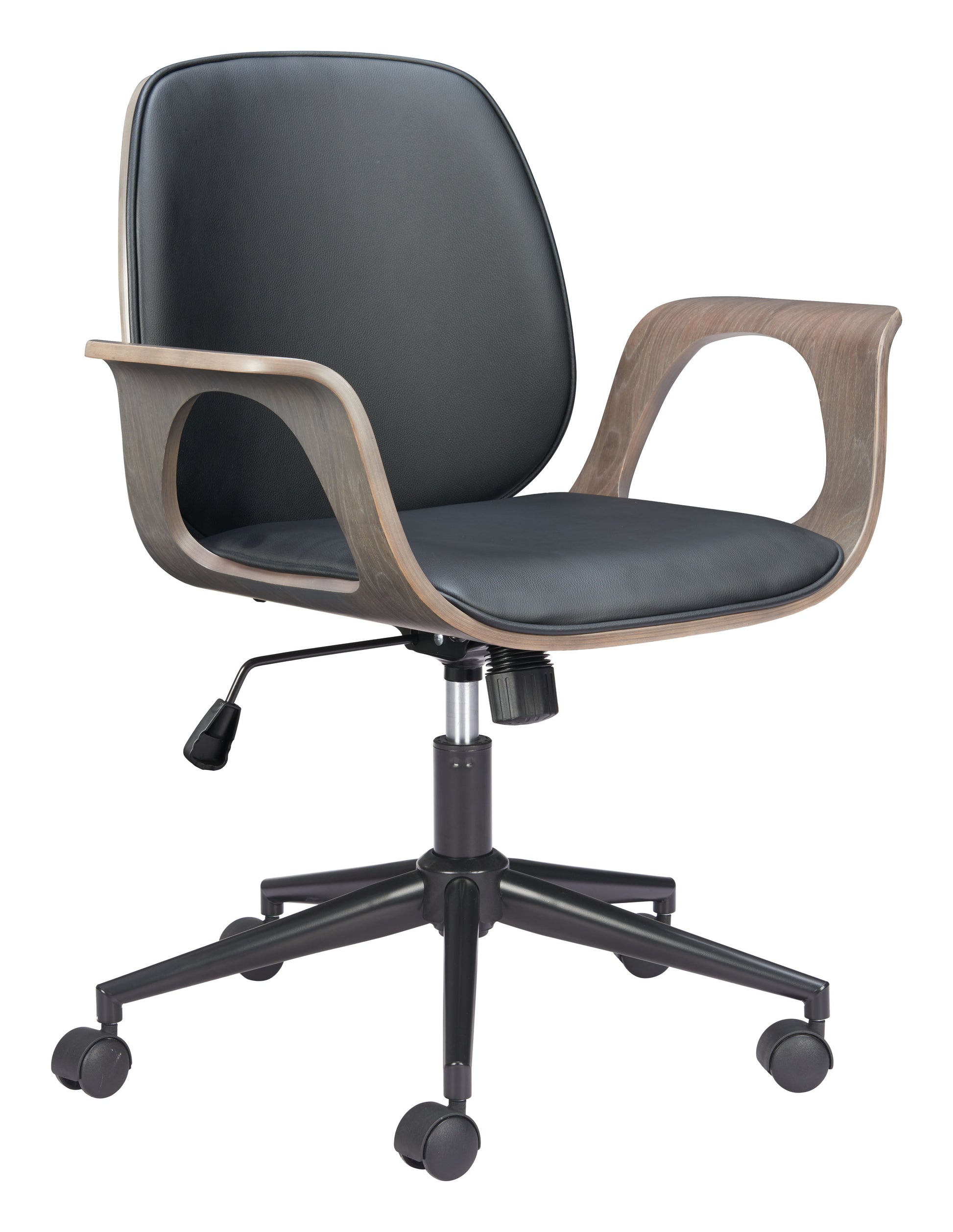 Ali Black Office Chair - Ornate Home