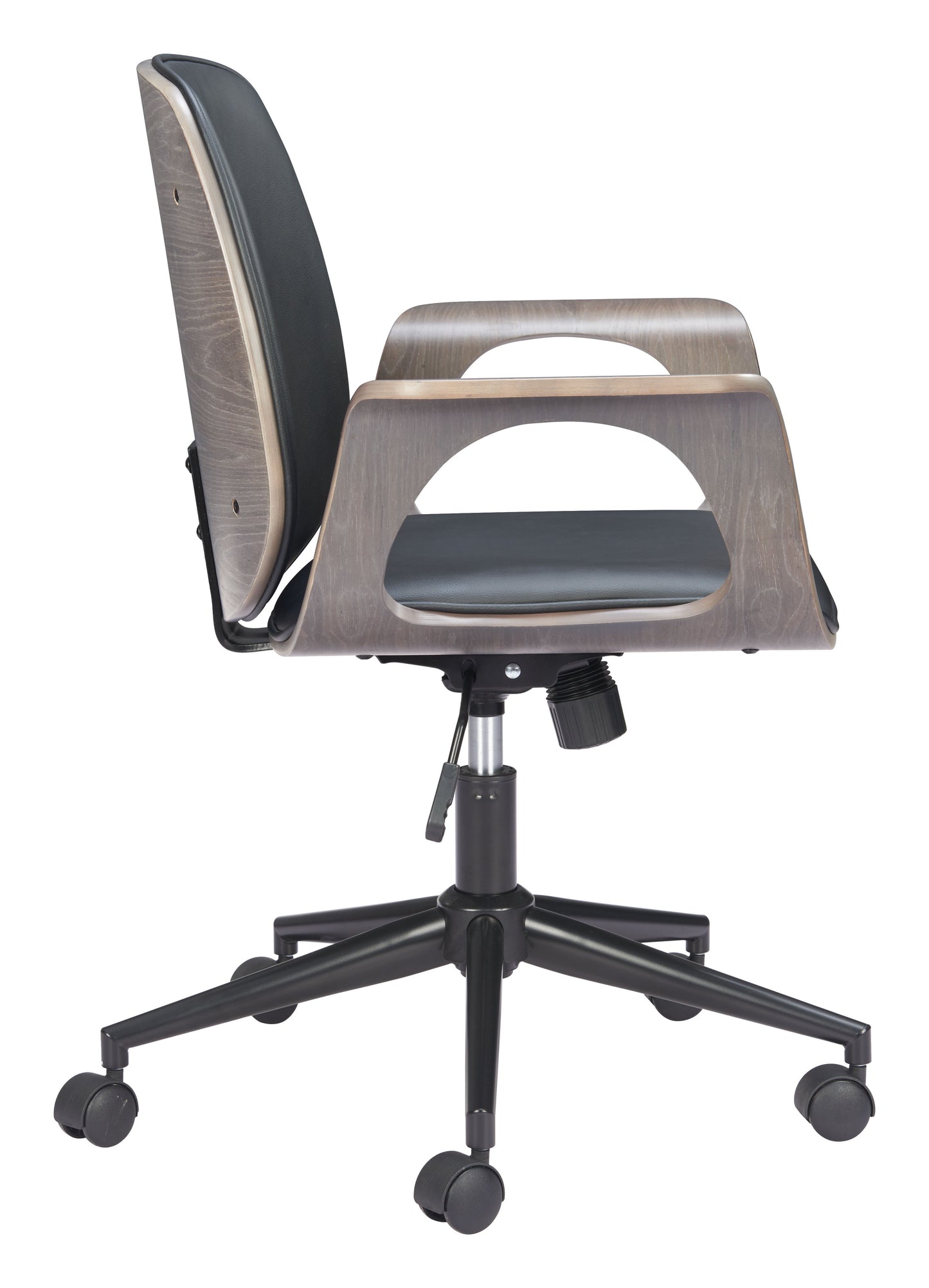Ali Black Office Chair - Ornate Home