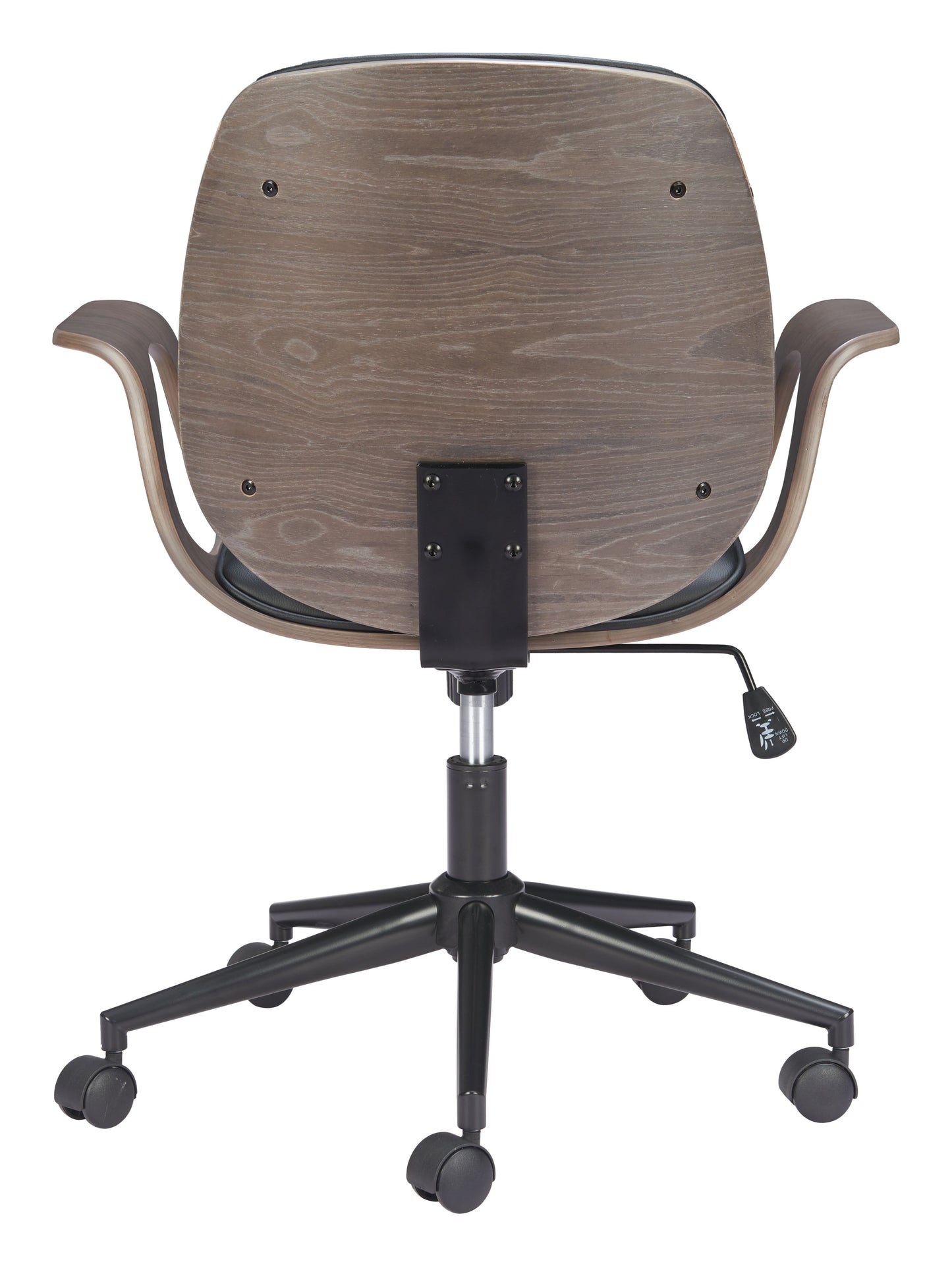 Ali Black Office Chair - Ornate Home