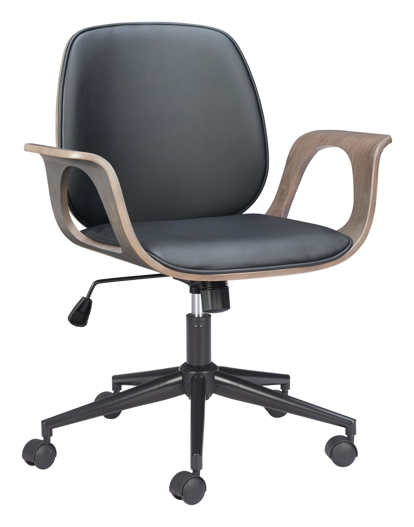 Ali Black Office Chair - Ornate Home