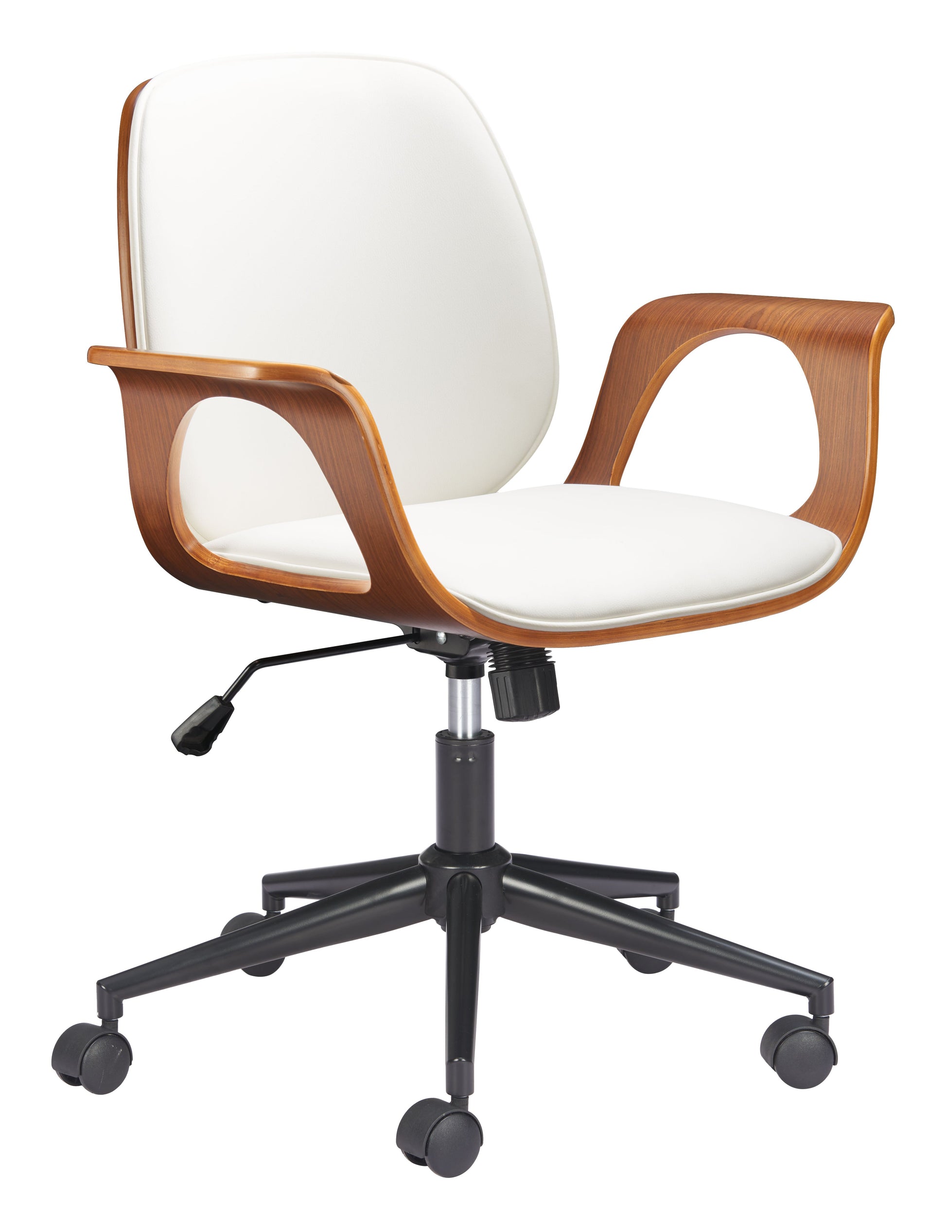 Ali White Office Chair - Ornate Home