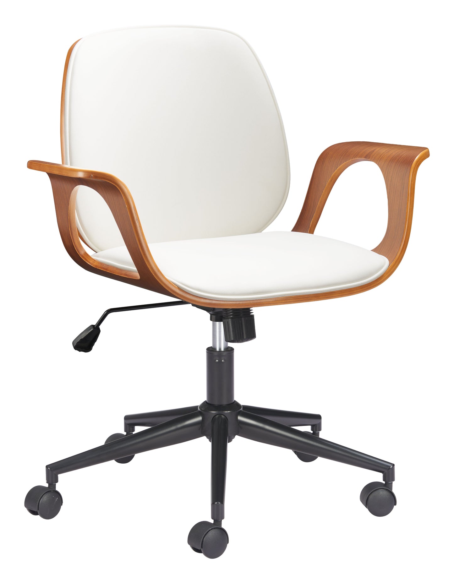 Ali White Office Chair - Ornate Home