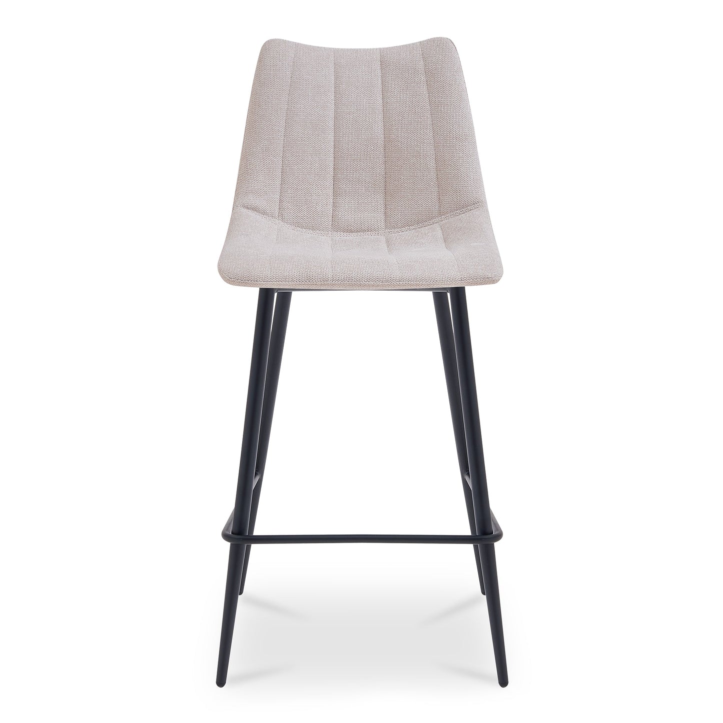Alibi Beige Bar Stool (Set of 2) - Ornate Home