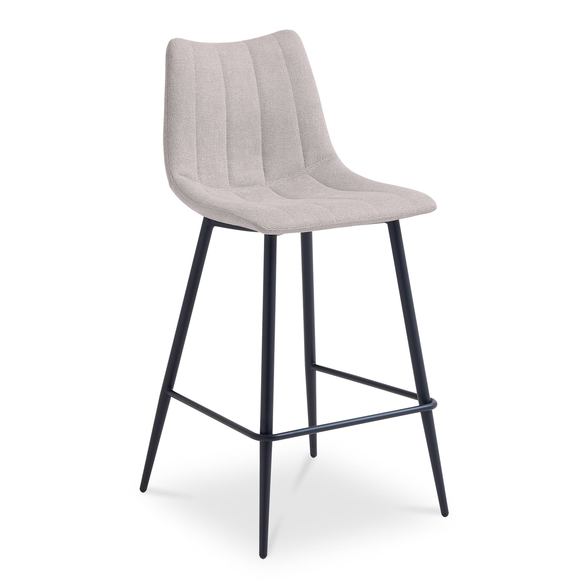 Alibi Beige Counter Stool (Set of 2) - Ornate Home