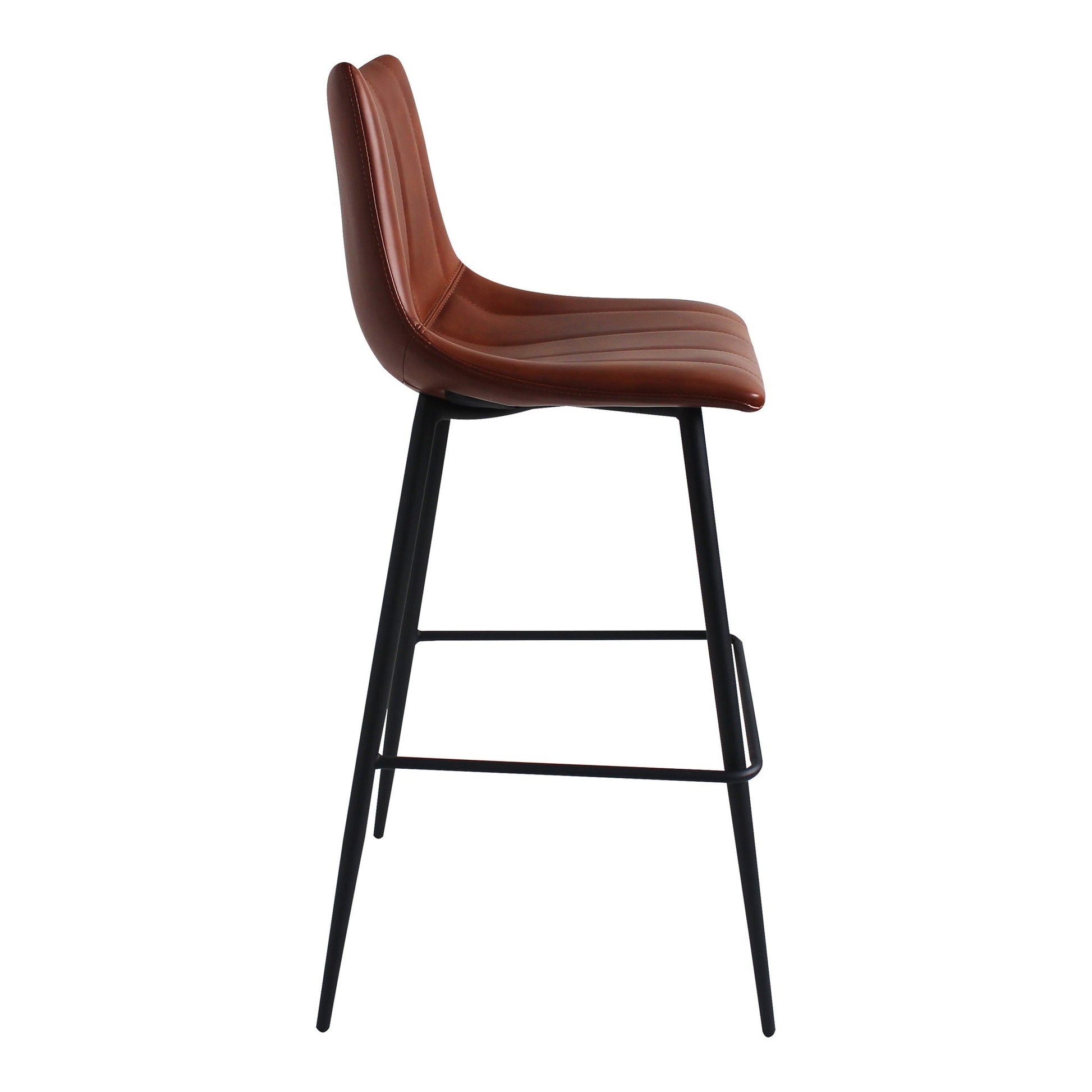 Alibi Brown Barstool (Set of 2) - Ornate Home
