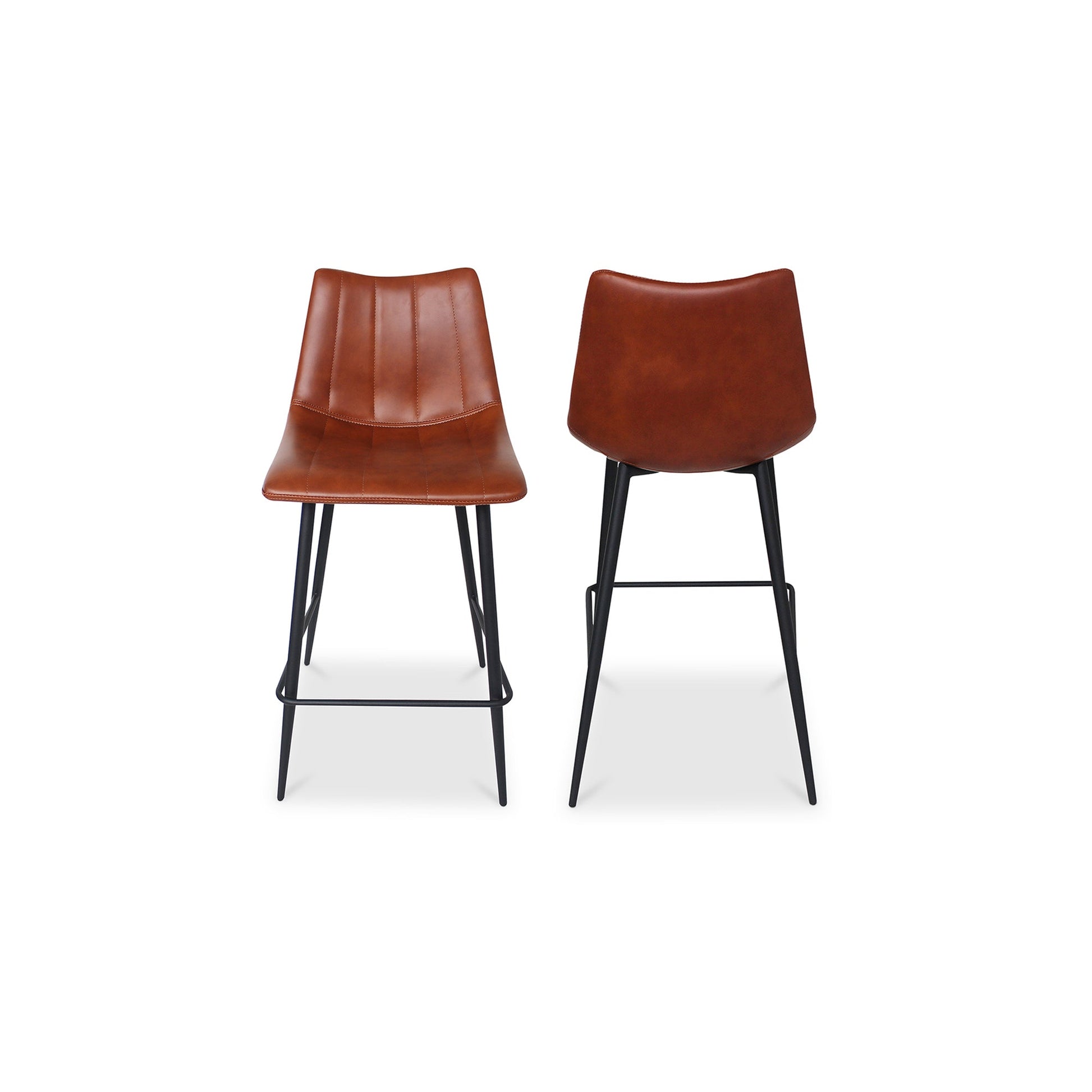 Alibi Brown Counter Stool (Set of 2) - Ornate Home