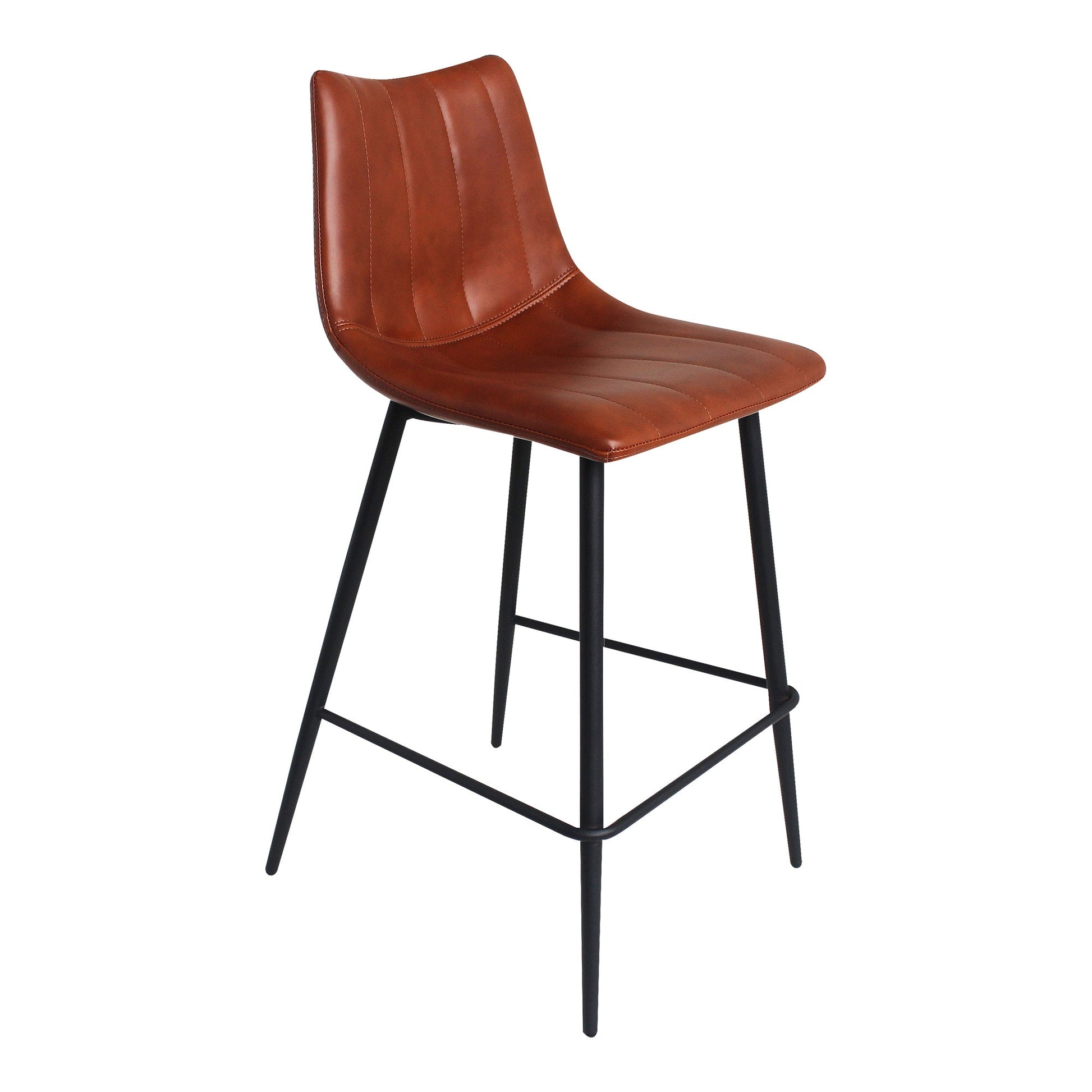Alibi Brown Counter Stool (Set of 2) - Ornate Home