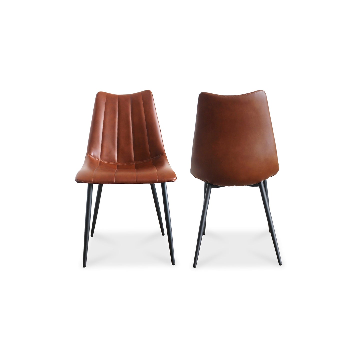 Alibi Brown Dining Chair (Set of 2) - Ornate Home