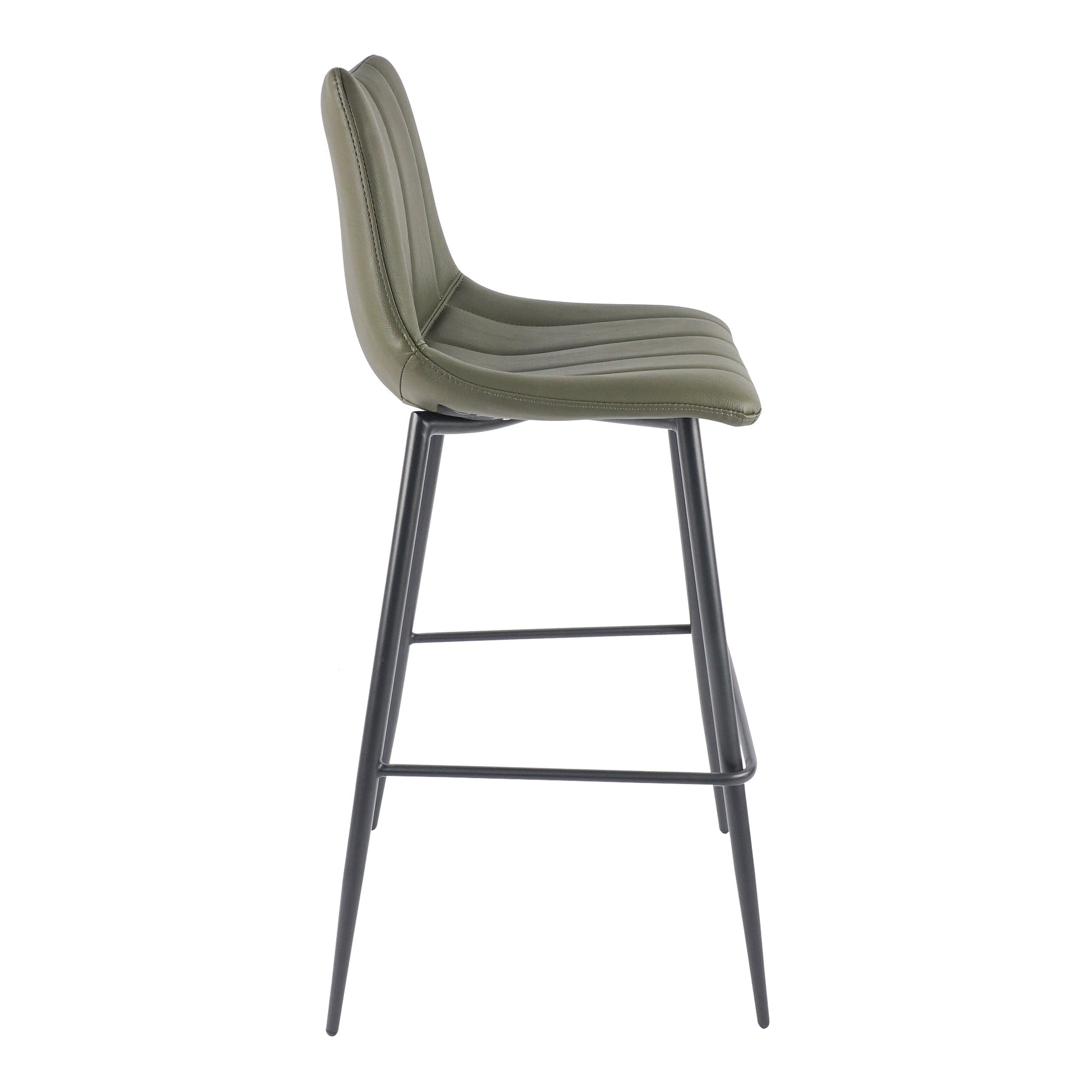 Alibi Dark Green Barstool (Set of 2) - Ornate Home