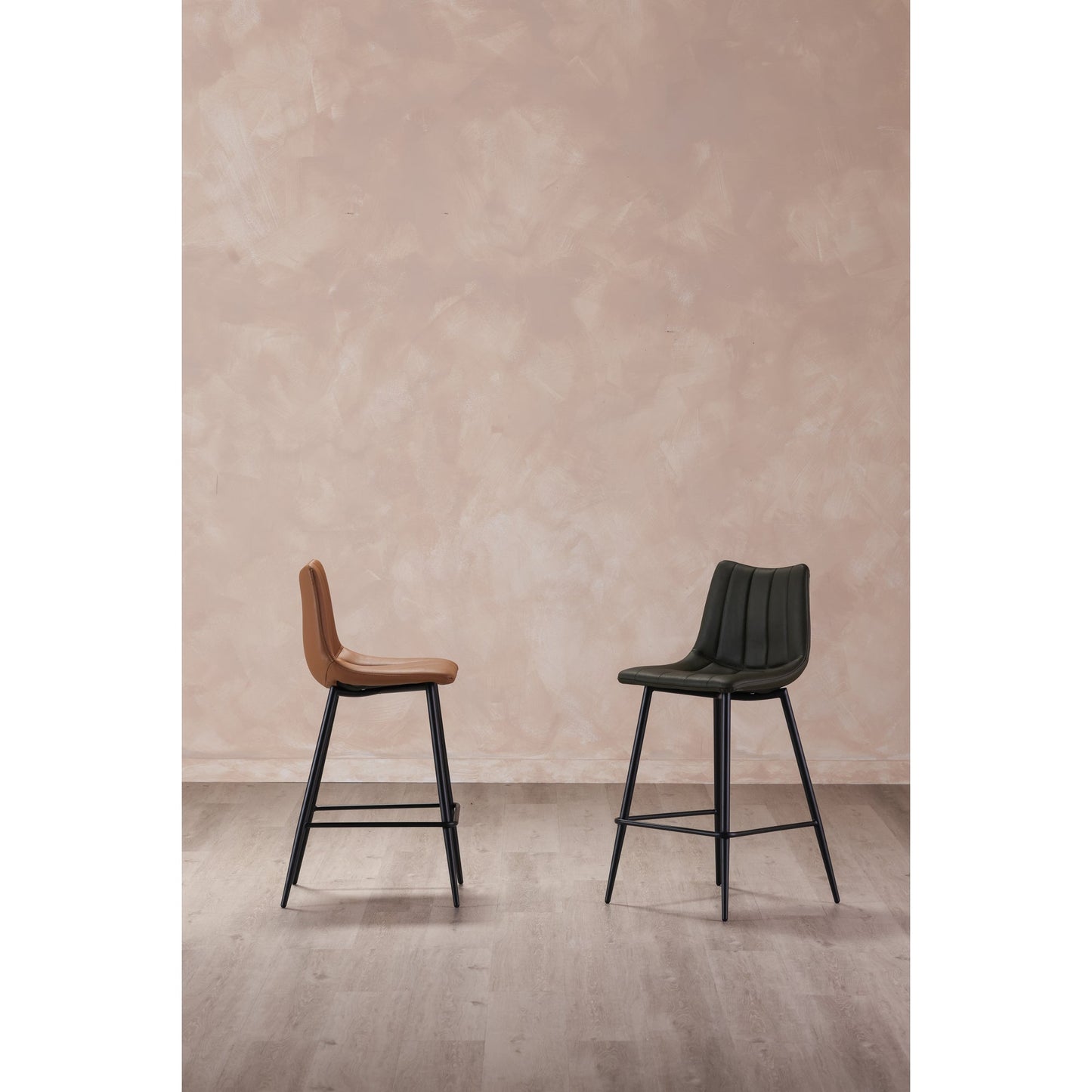 Alibi Dark Green Barstool (Set of 2) - Ornate Home
