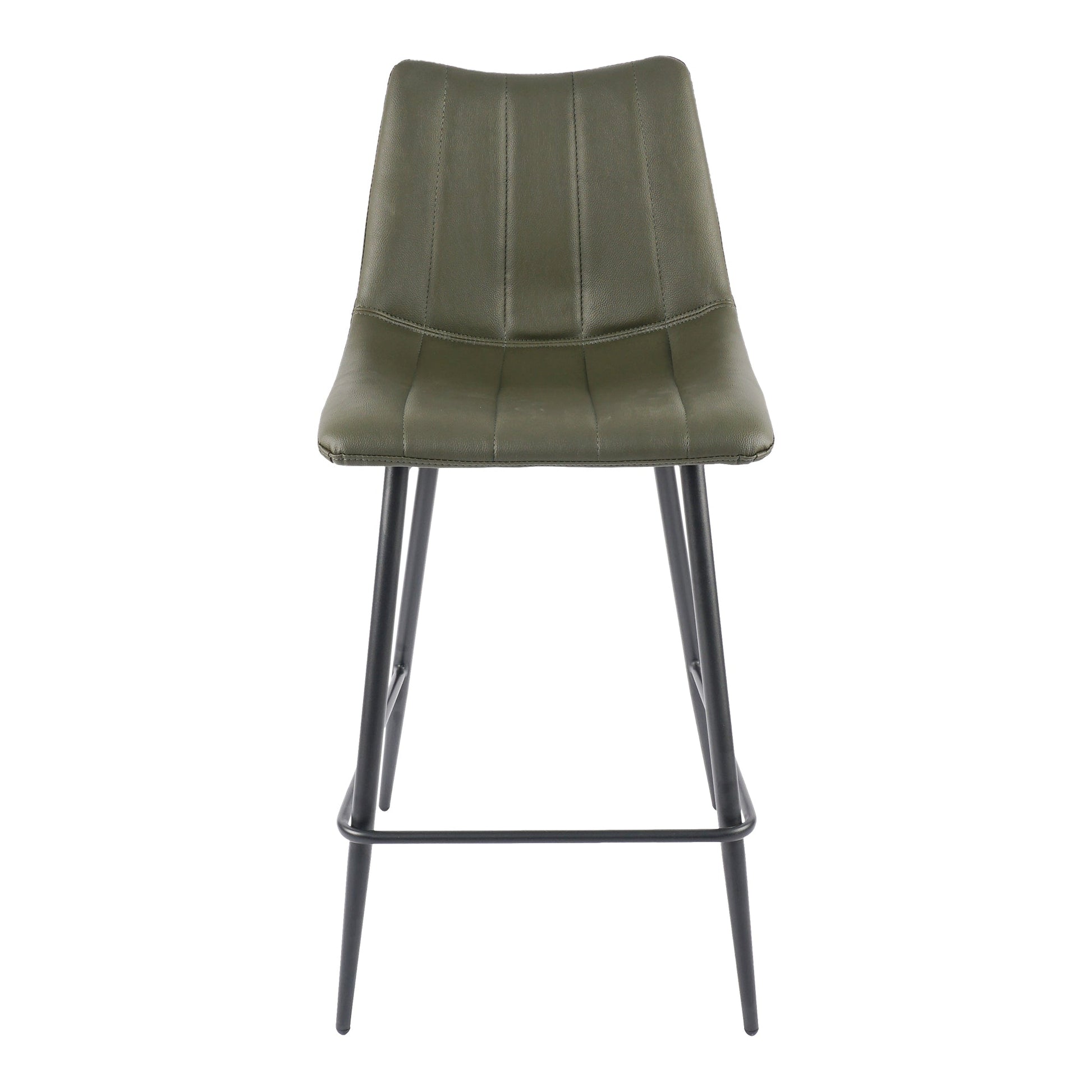 Alibi Dark Green Counter Stool (Set of 2) - Ornate Home