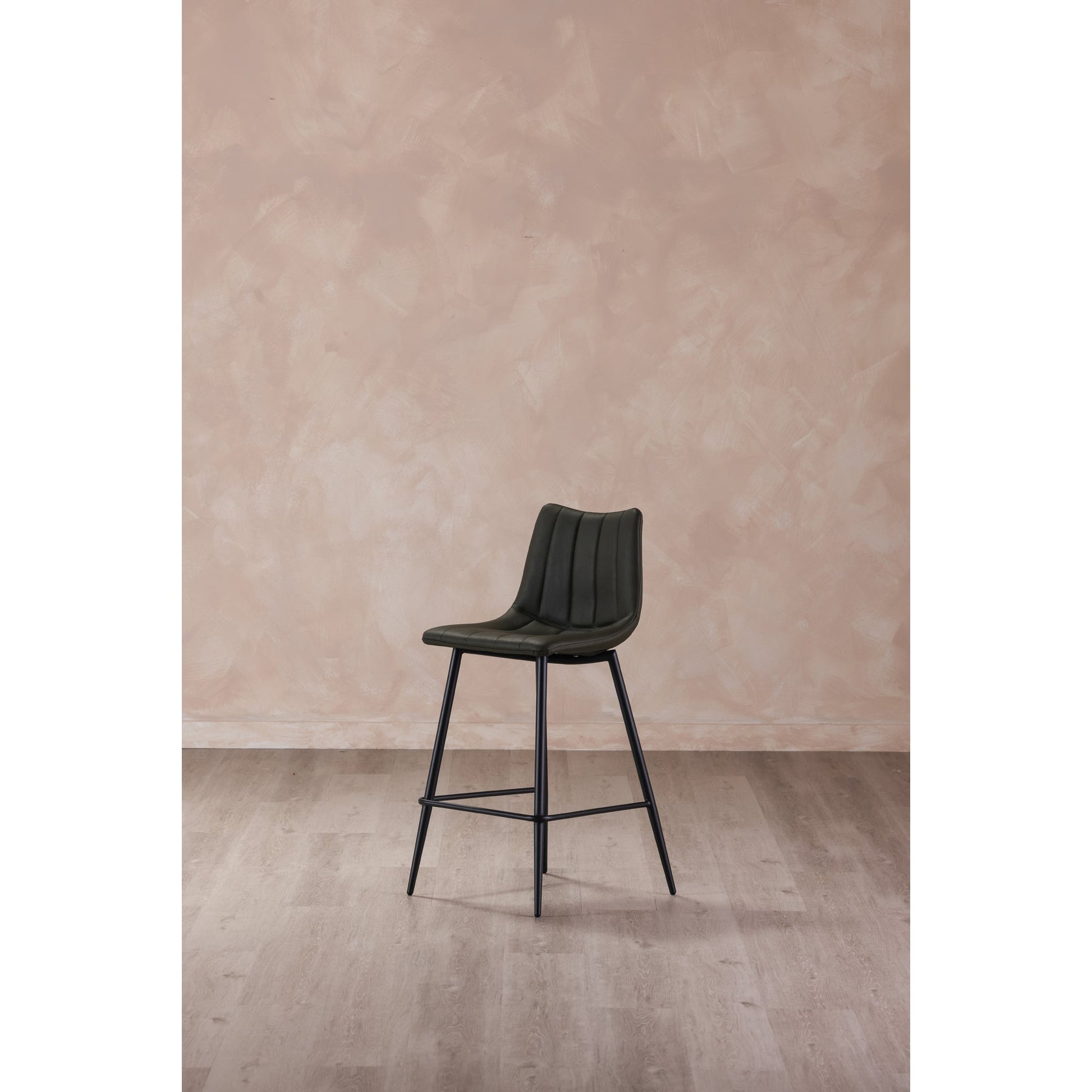 Alibi Dark Green Counter Stool (Set of 2) - Ornate Home