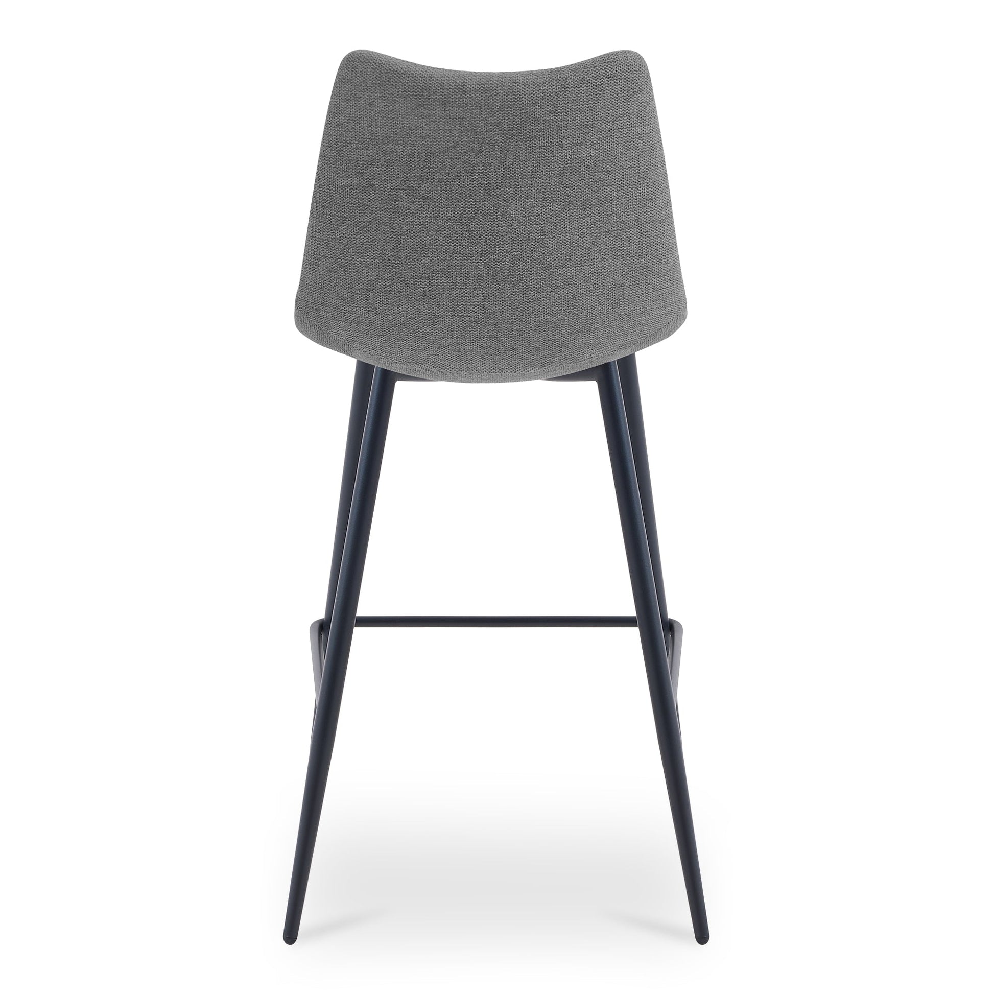 Alibi Dark Grey Bar Stool (Set of 2) - Ornate Home