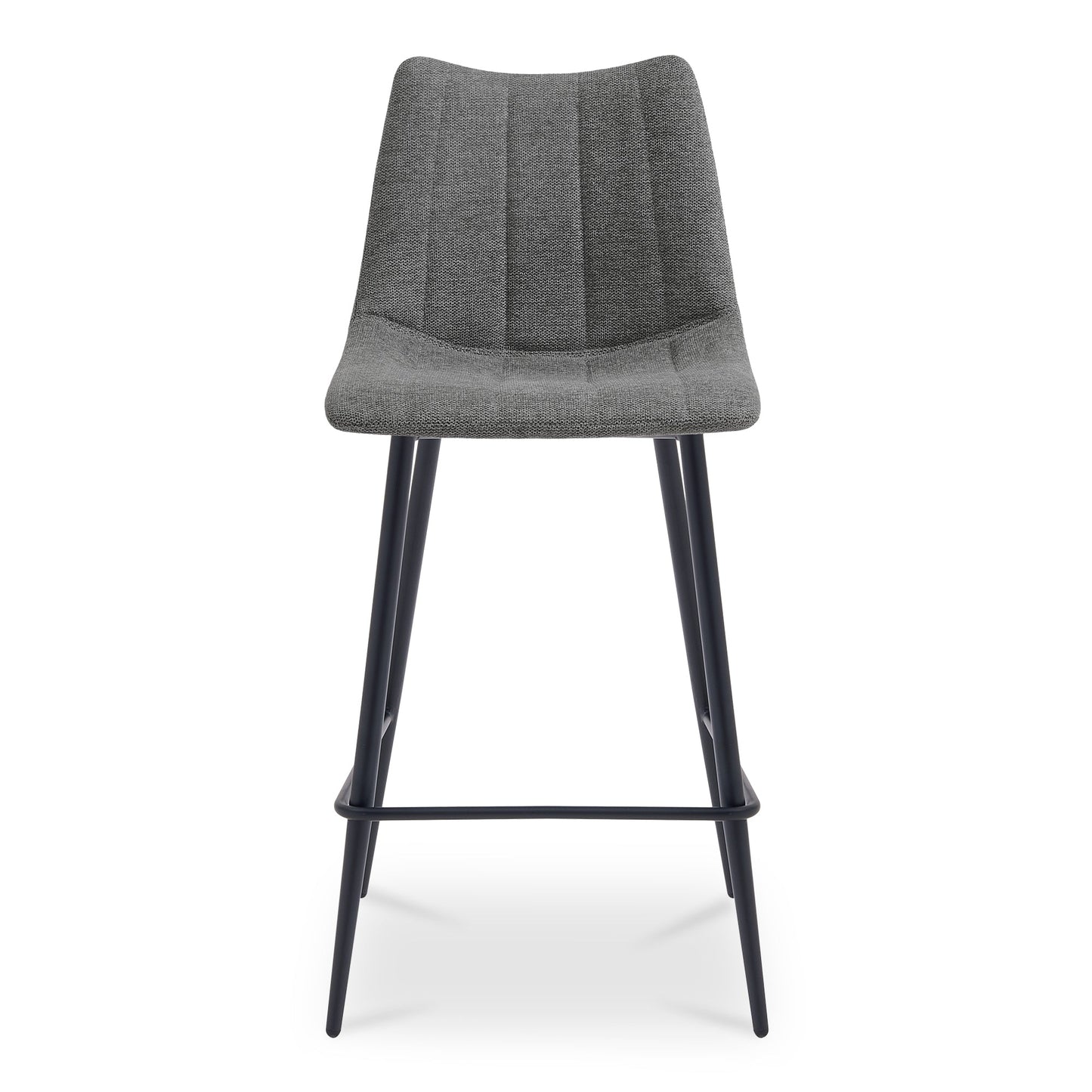 Alibi Dark Grey Counter Stool (Set of 2) - Ornate Home