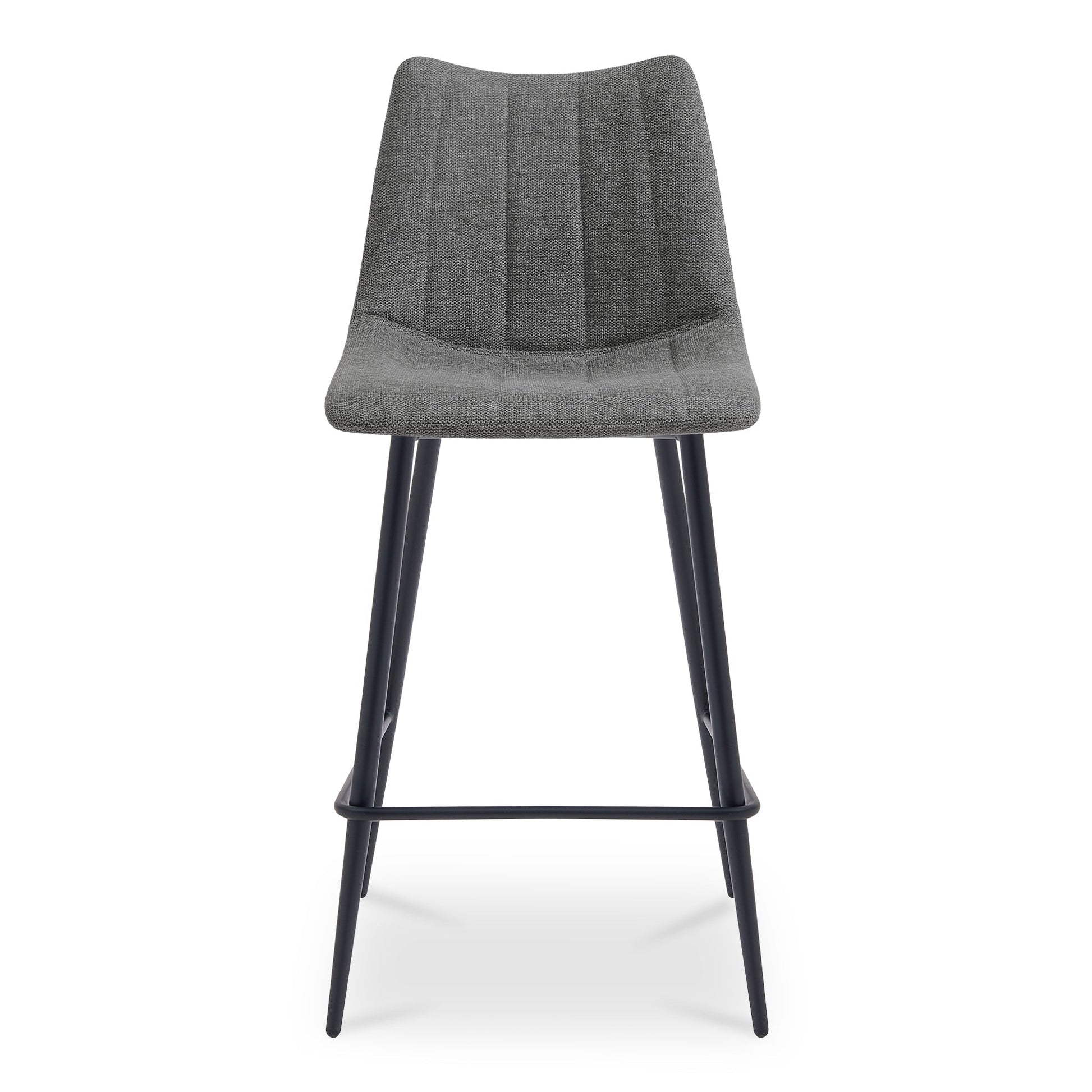 Alibi Dark Grey Counter Stool (Set of 2) - Ornate Home
