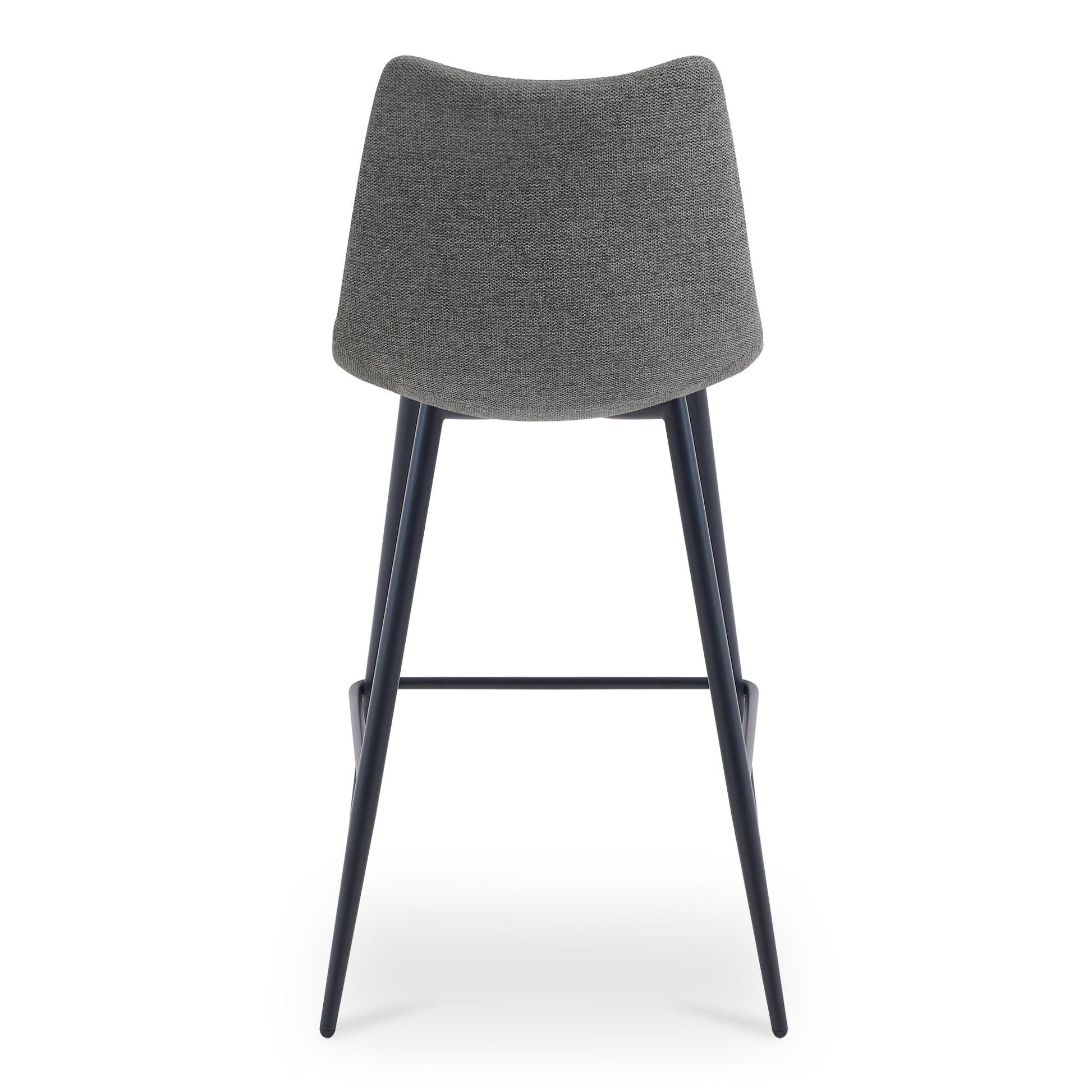 Alibi Dark Grey Counter Stool (Set of 2) - Ornate Home