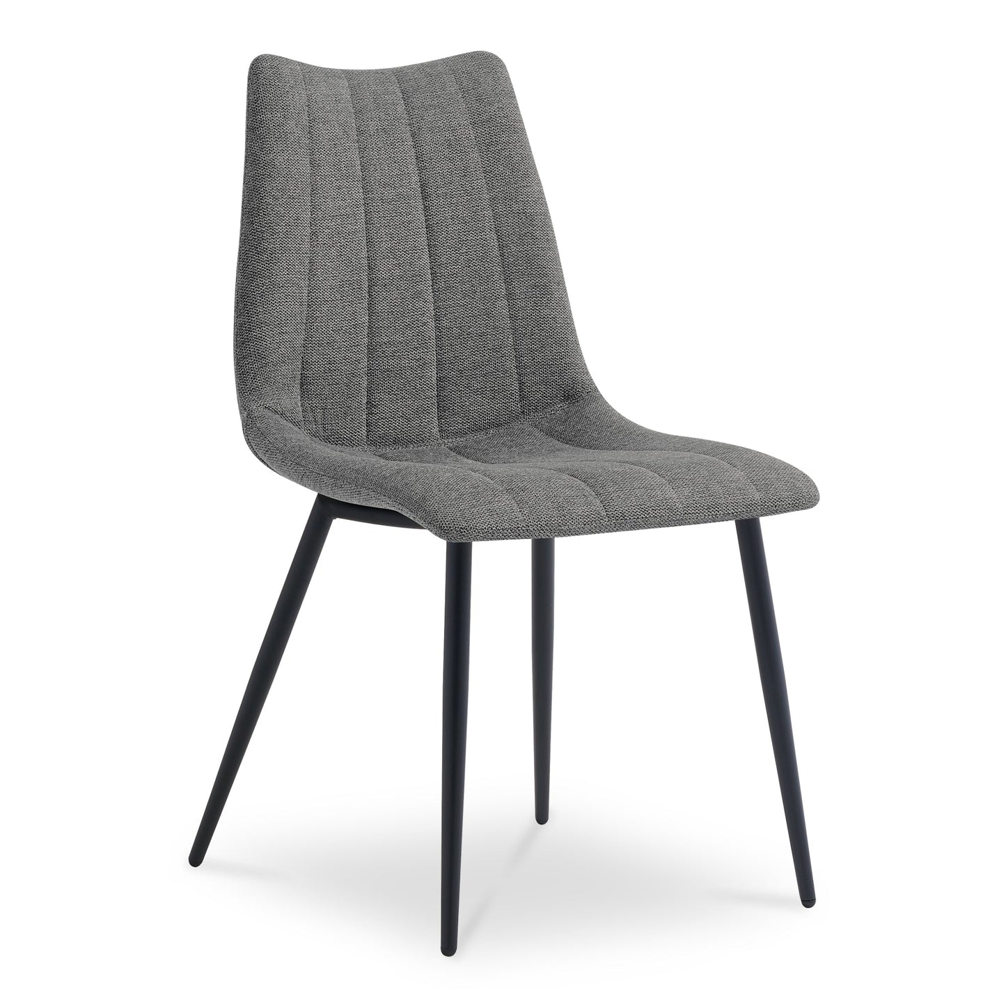 Alibi Dark Grey Dining Chair (Set of 2) - Ornate Home