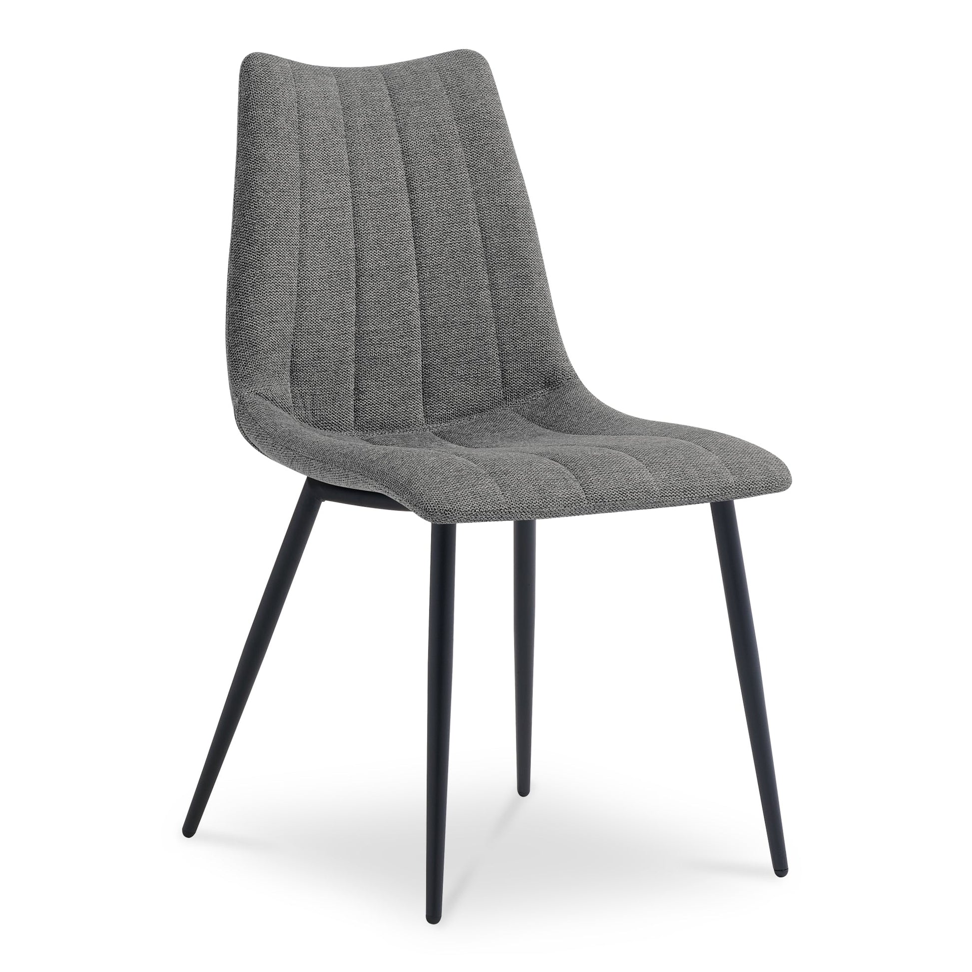Alibi Dark Grey Dining Chair (Set of 2) - Ornate Home