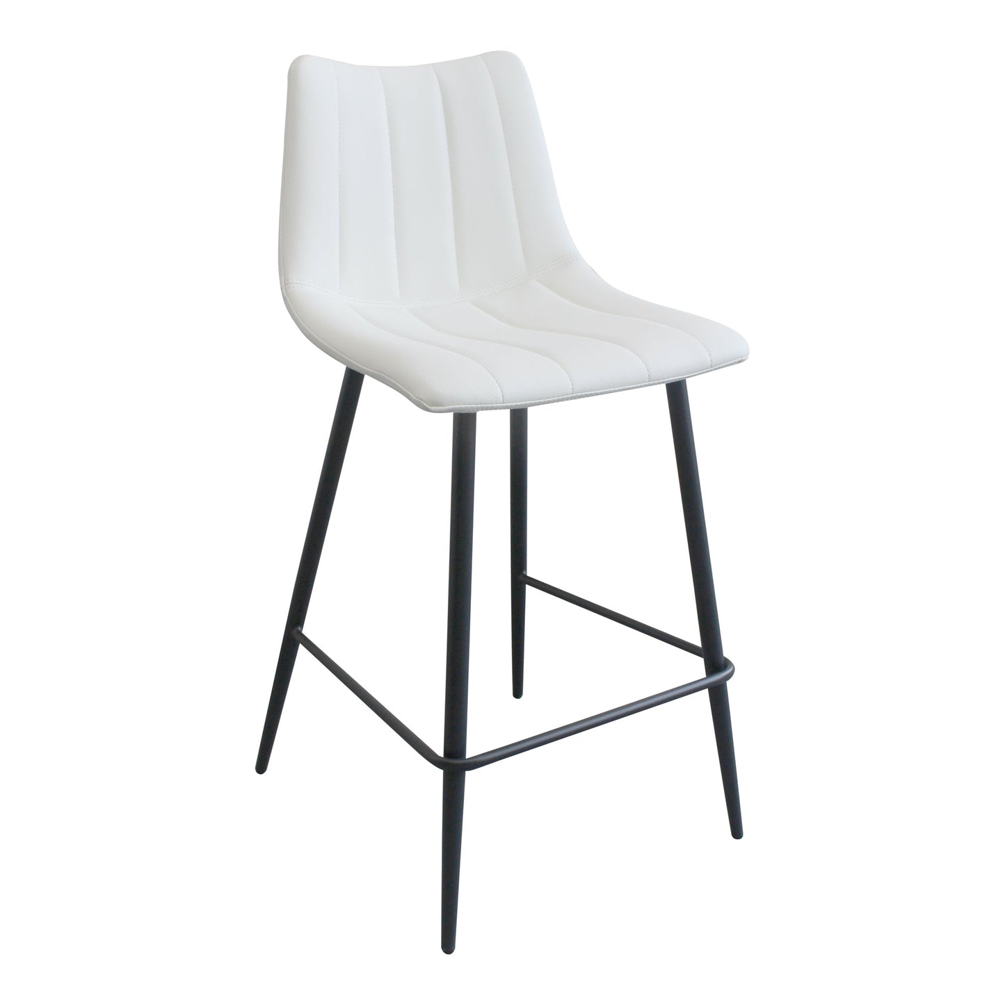 Alibi Ivory Counter Stool (Set of 2) - Ornate Home