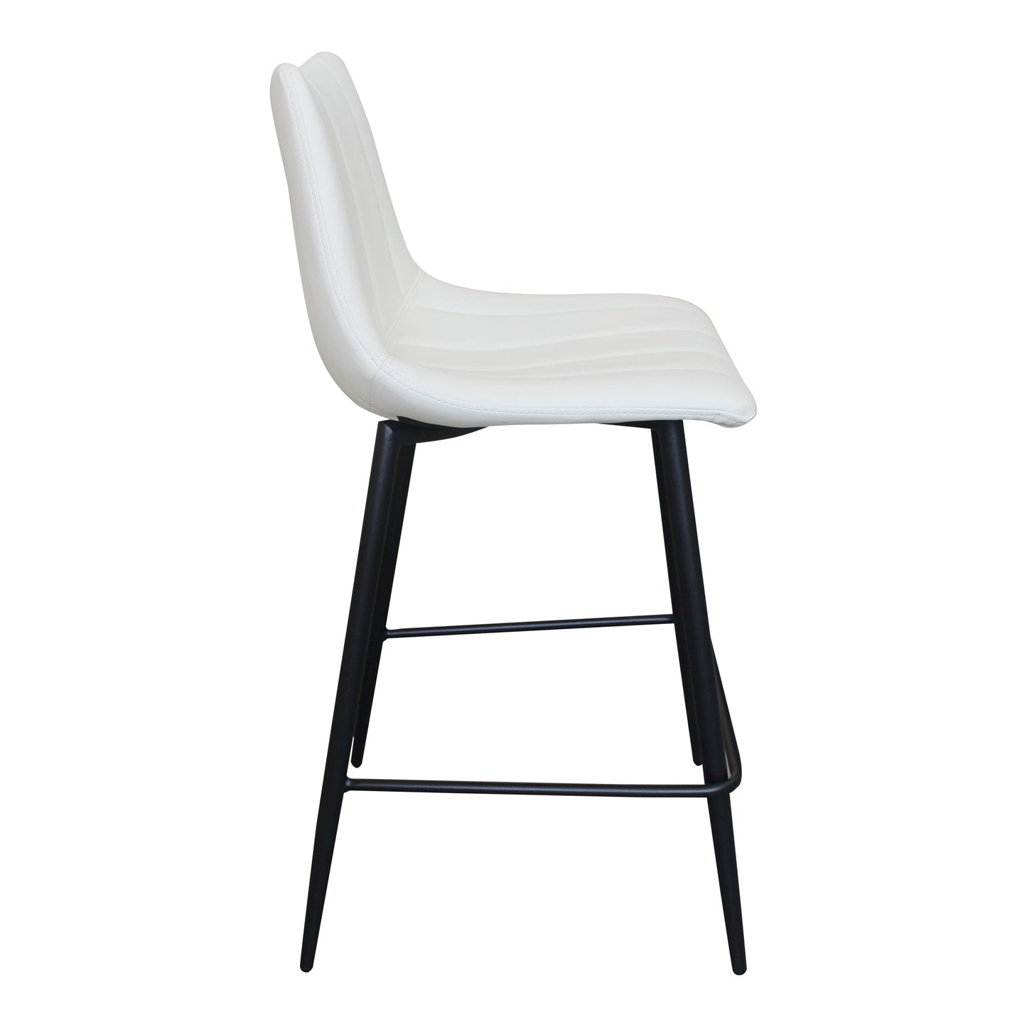 Alibi Ivory Counter Stool (Set of 2) - Ornate Home