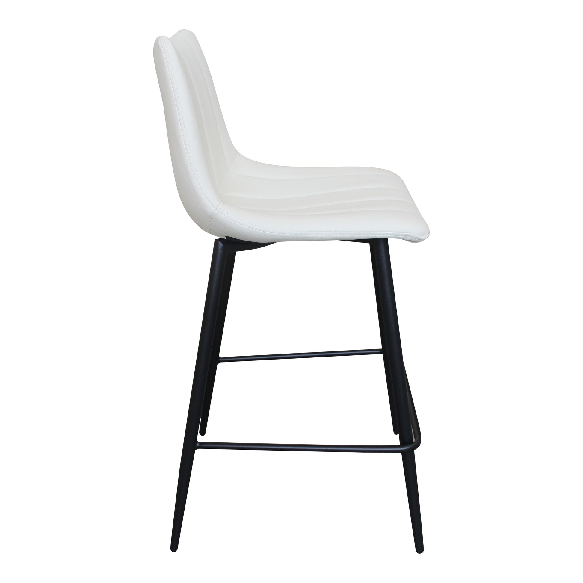 Alibi Ivory Counter Stool (Set of 2) - Ornate Home