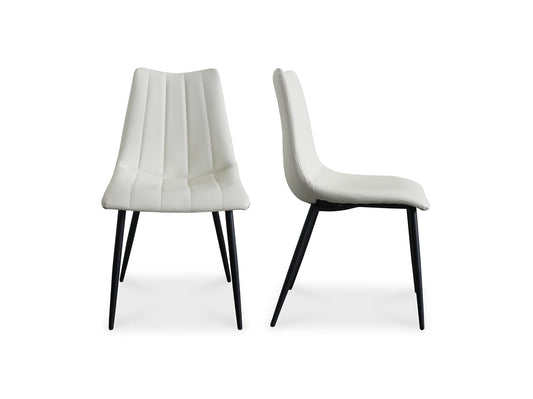 Alibi Ivory Dining Chair (Set of 2) - Ornate Home