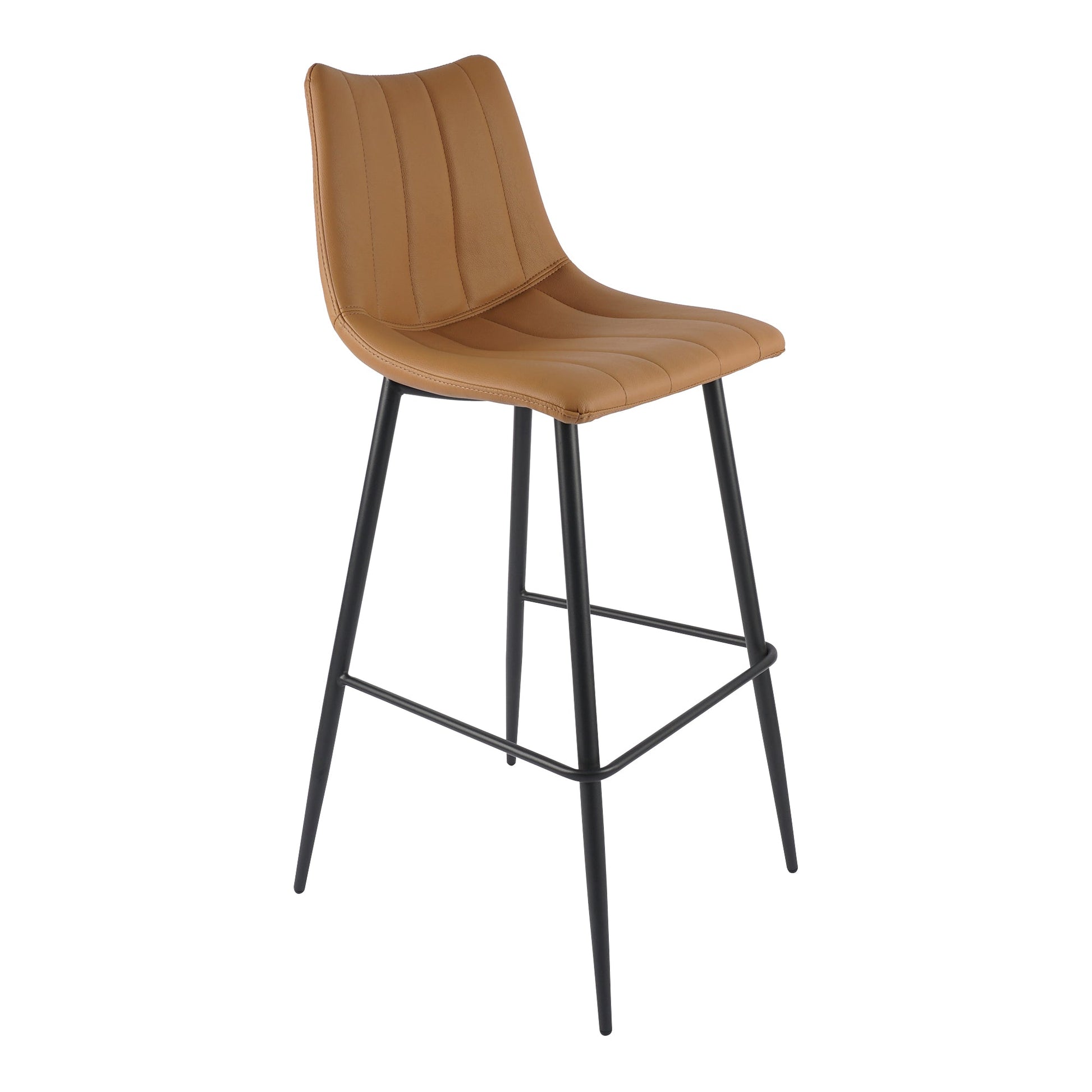 Alibi Tan Barstool (Set of 2) - Ornate Home