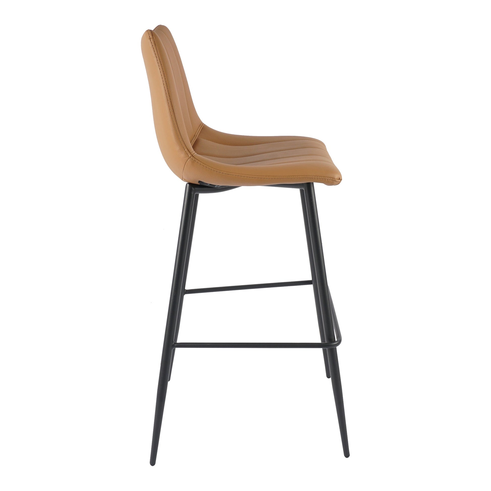 Alibi Tan Barstool (Set of 2) - Ornate Home