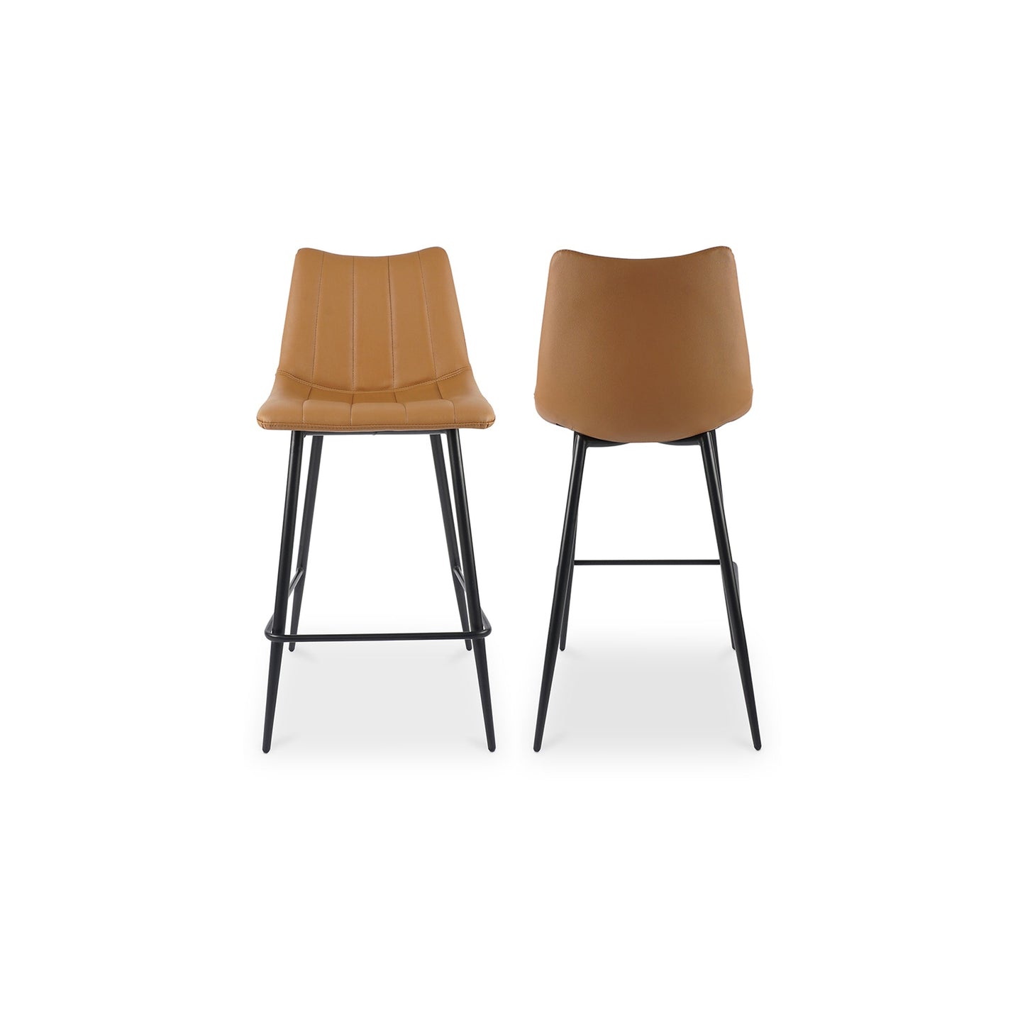 Alibi Tan Counter Stool (Set of 2) - Ornate Home
