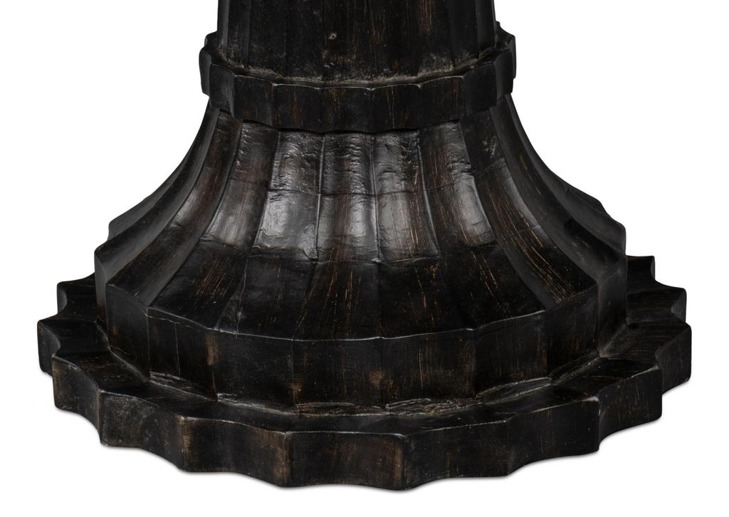Alister Brown Round End Table - Ornate Home