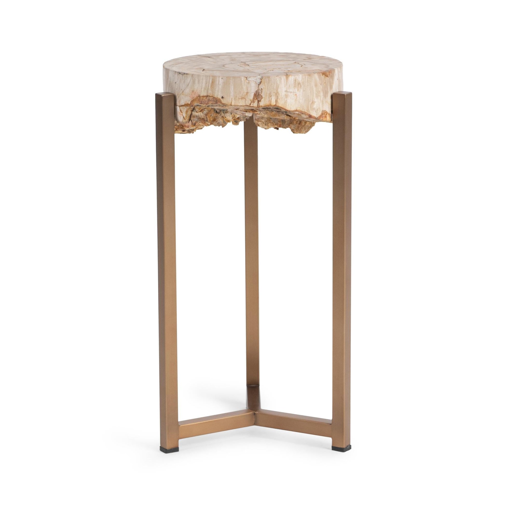 Alliza Natural Small Accent Table - Ornate Home